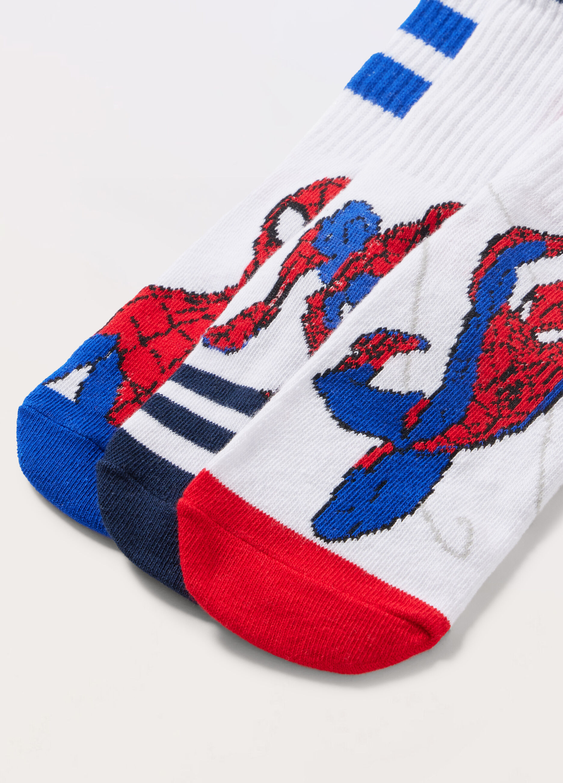 Pack 3 calze in spugna di misto cotone Spider-Man_1