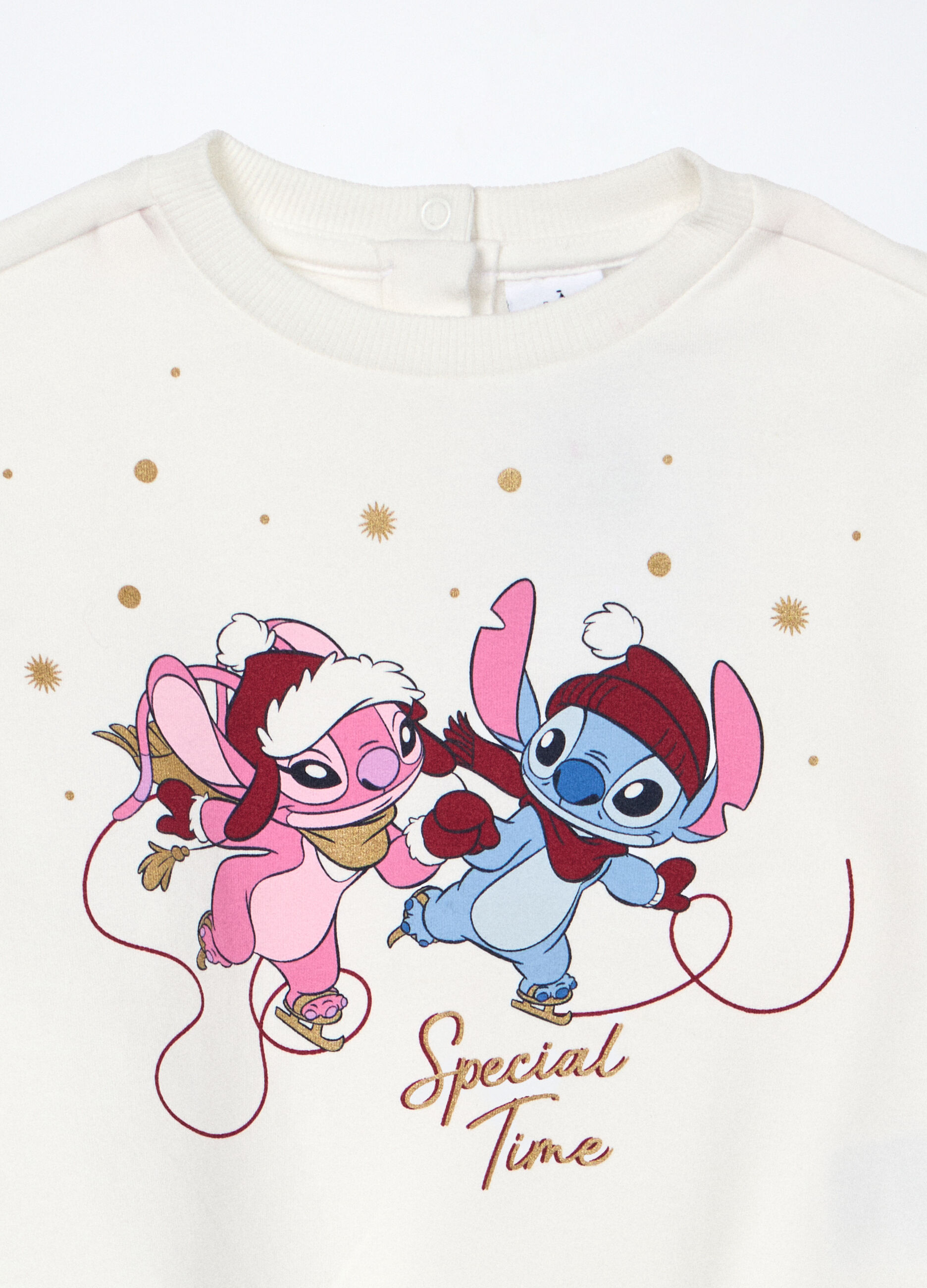 Felpa in cotone fleece stretch neonata_2