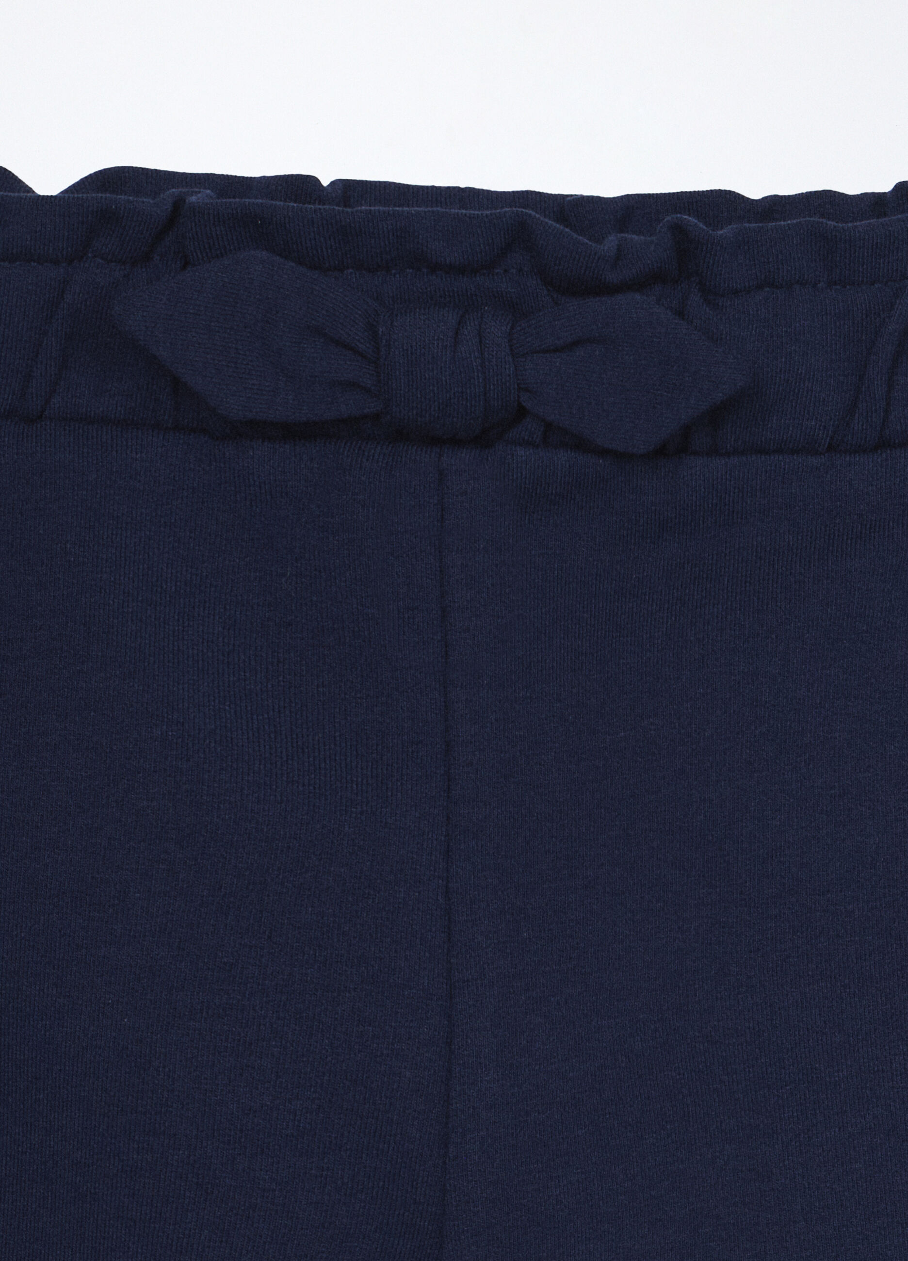 Jogger in french terry di cotone stretch neonata_2