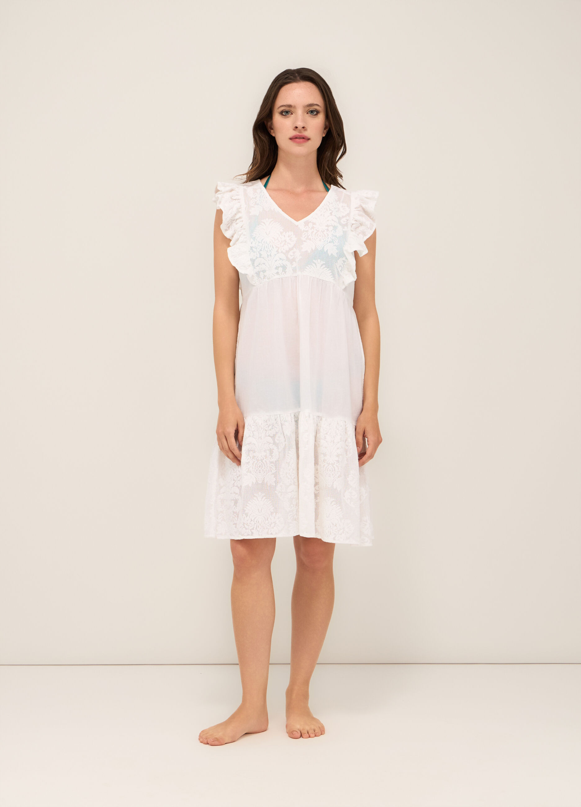 Copricostume misto cotone donna_0