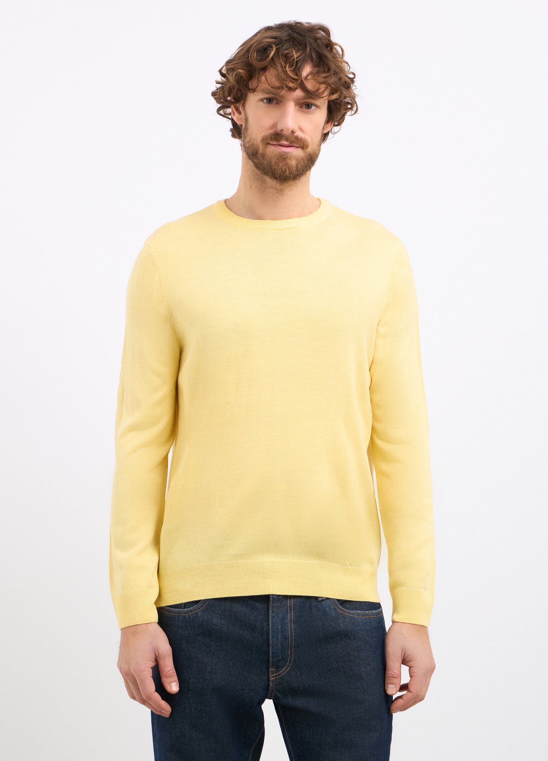 Girocollo tricot uomo_0