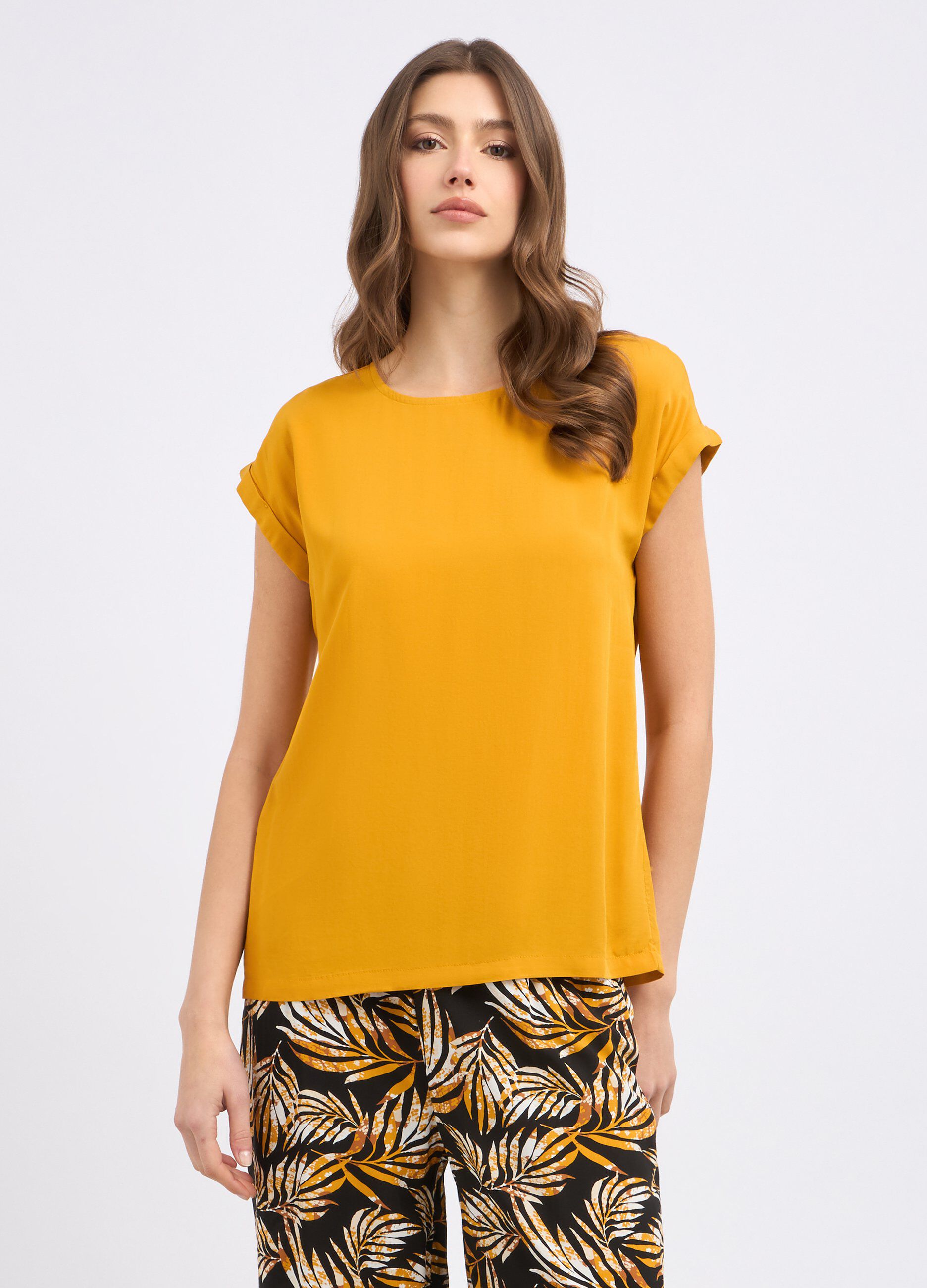 Blusa in pura viscosa donna_0