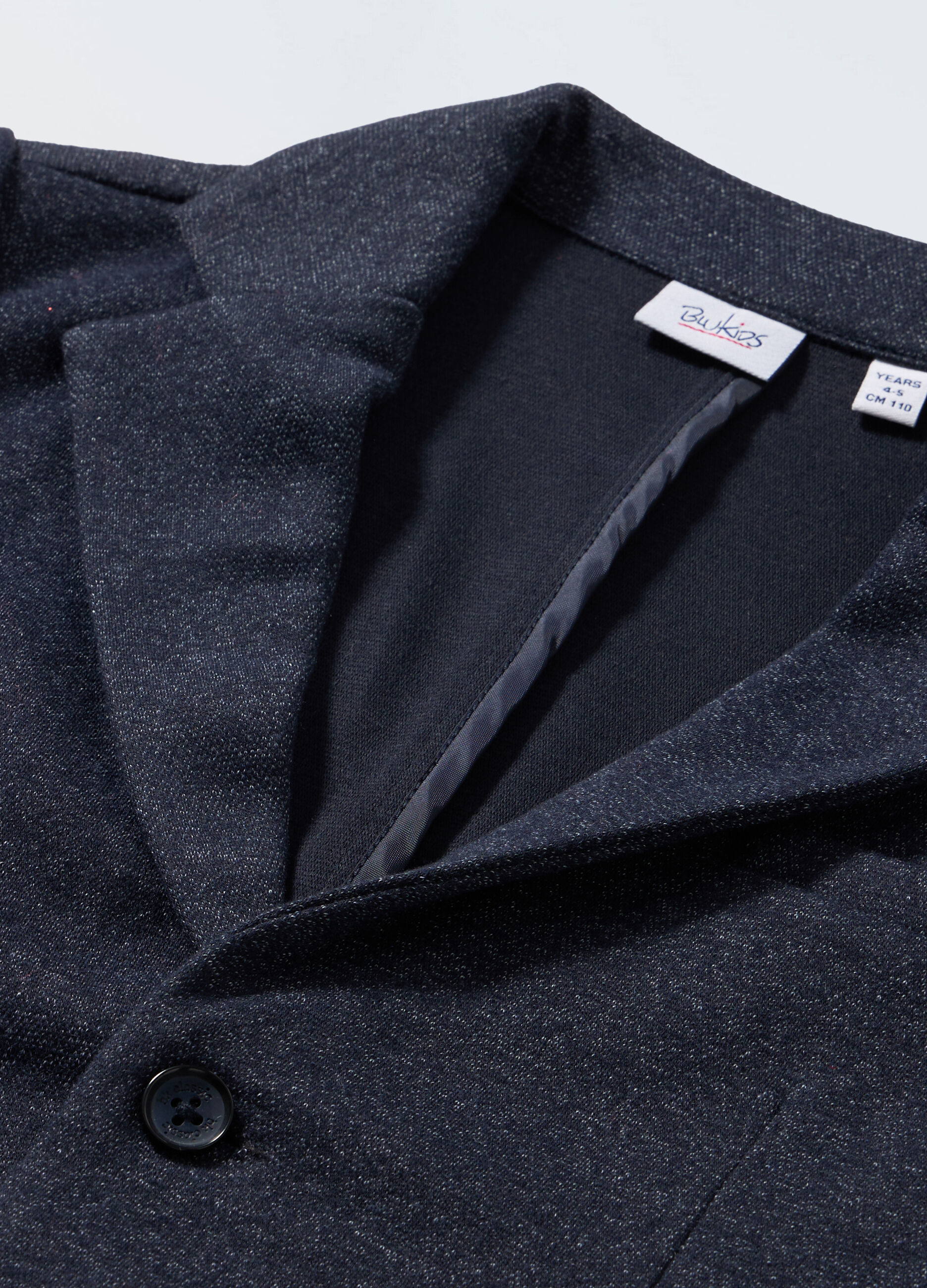 Blazer in punto milano stretch bambino_1