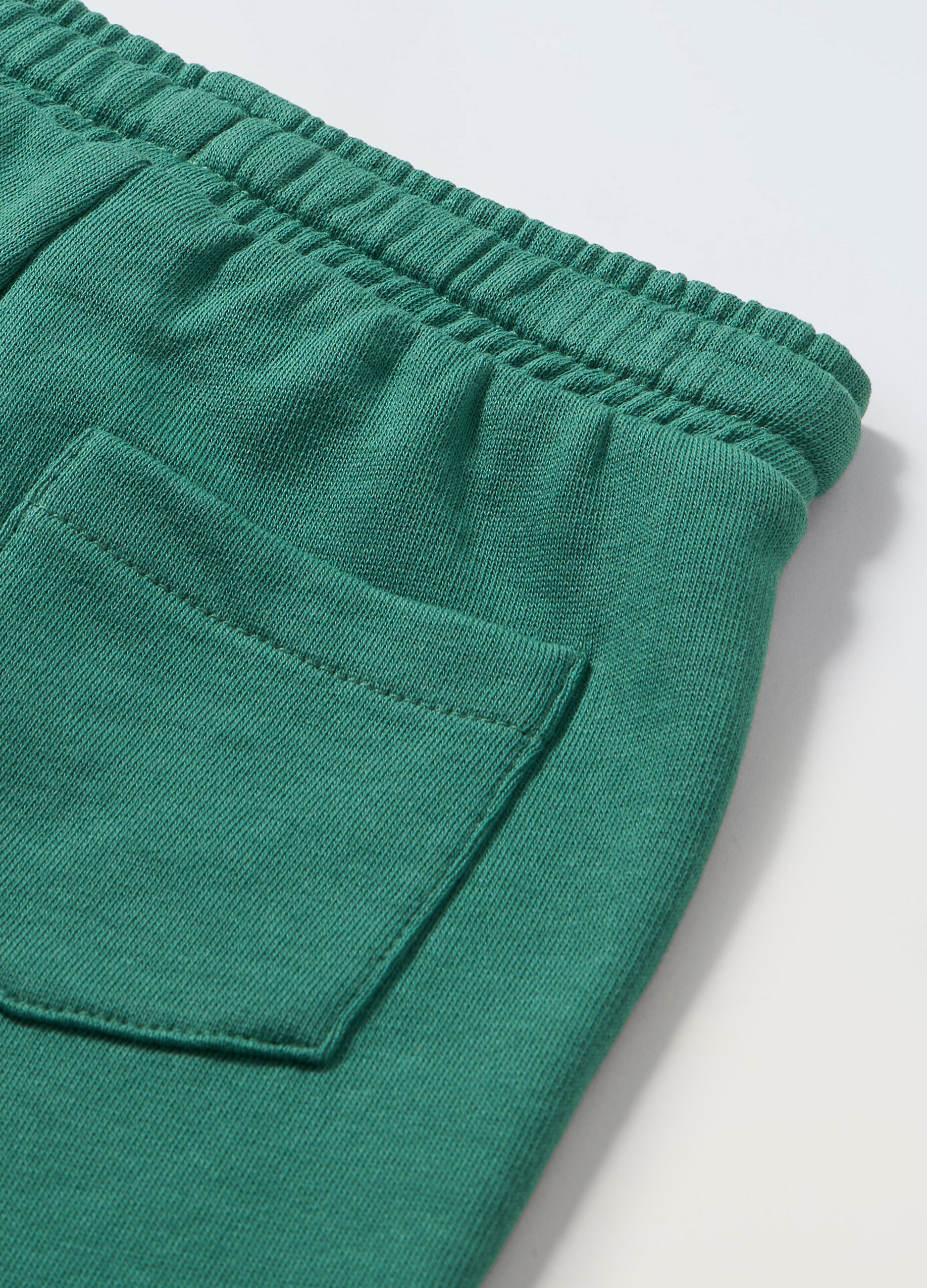 Jogger in puro cotone neonato_1