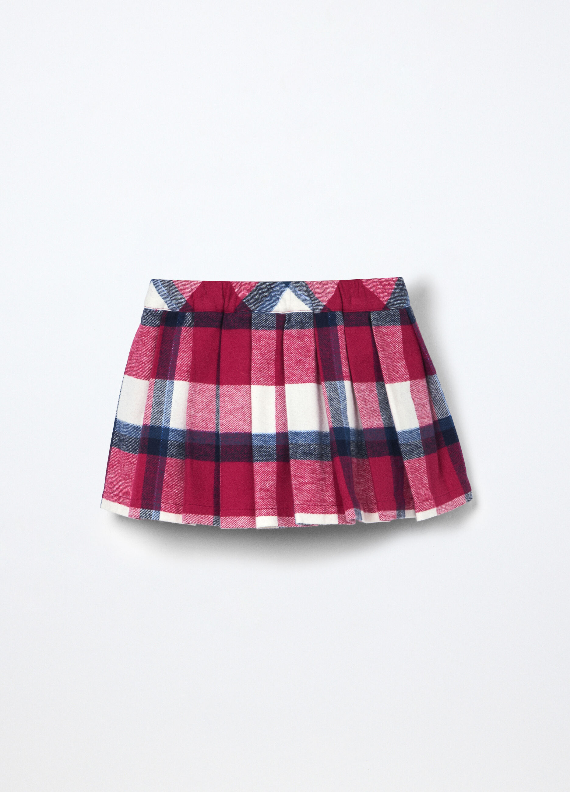 Gonna in twill di cotone neonata_1