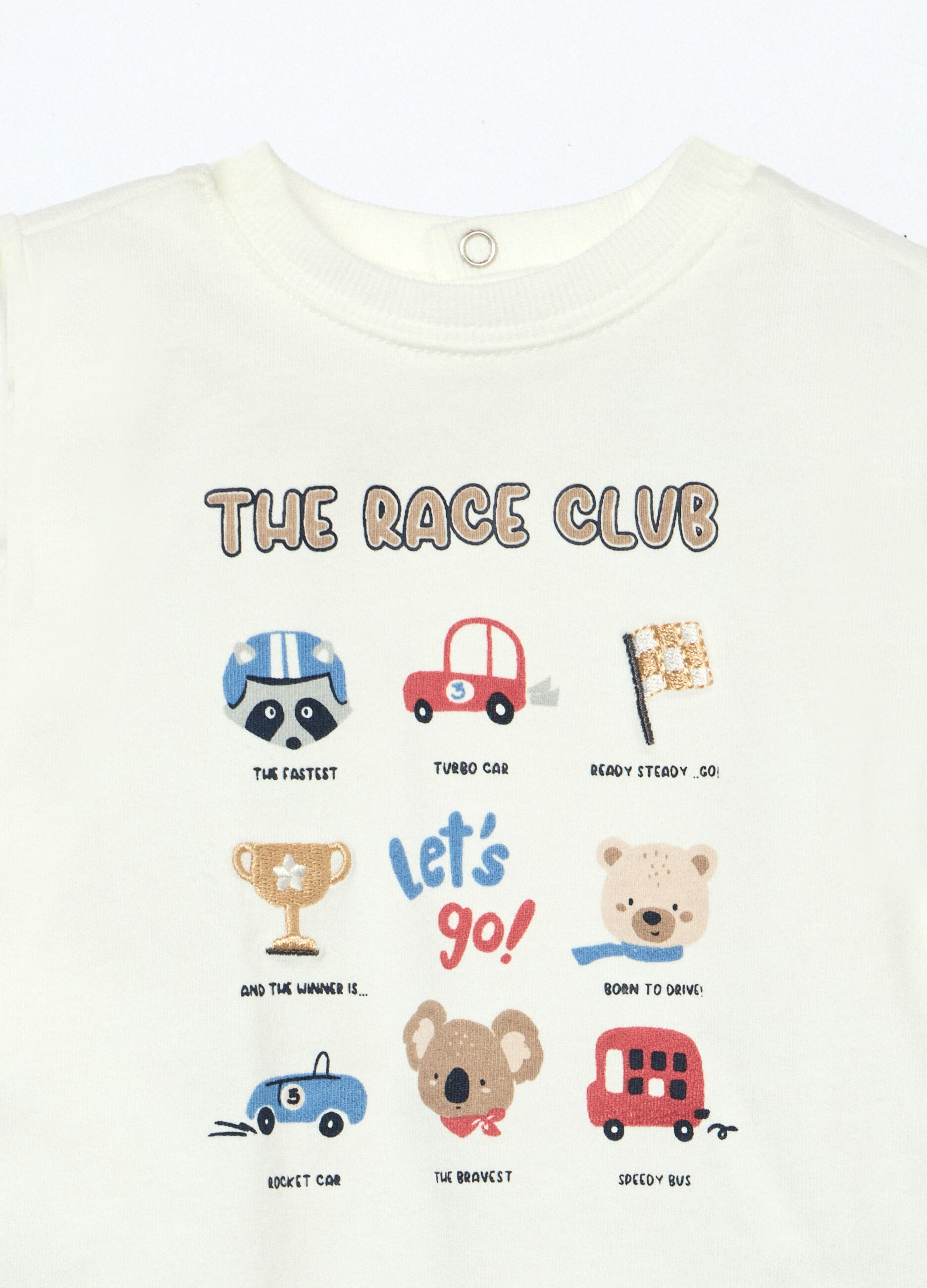 T-shirt in jersey di puro cotone neonato_2