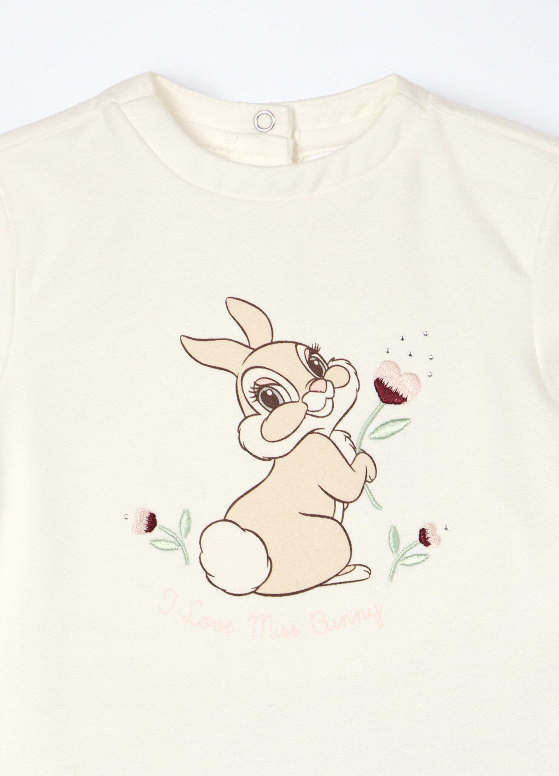 Jogging set in cotone fleece neonata_2