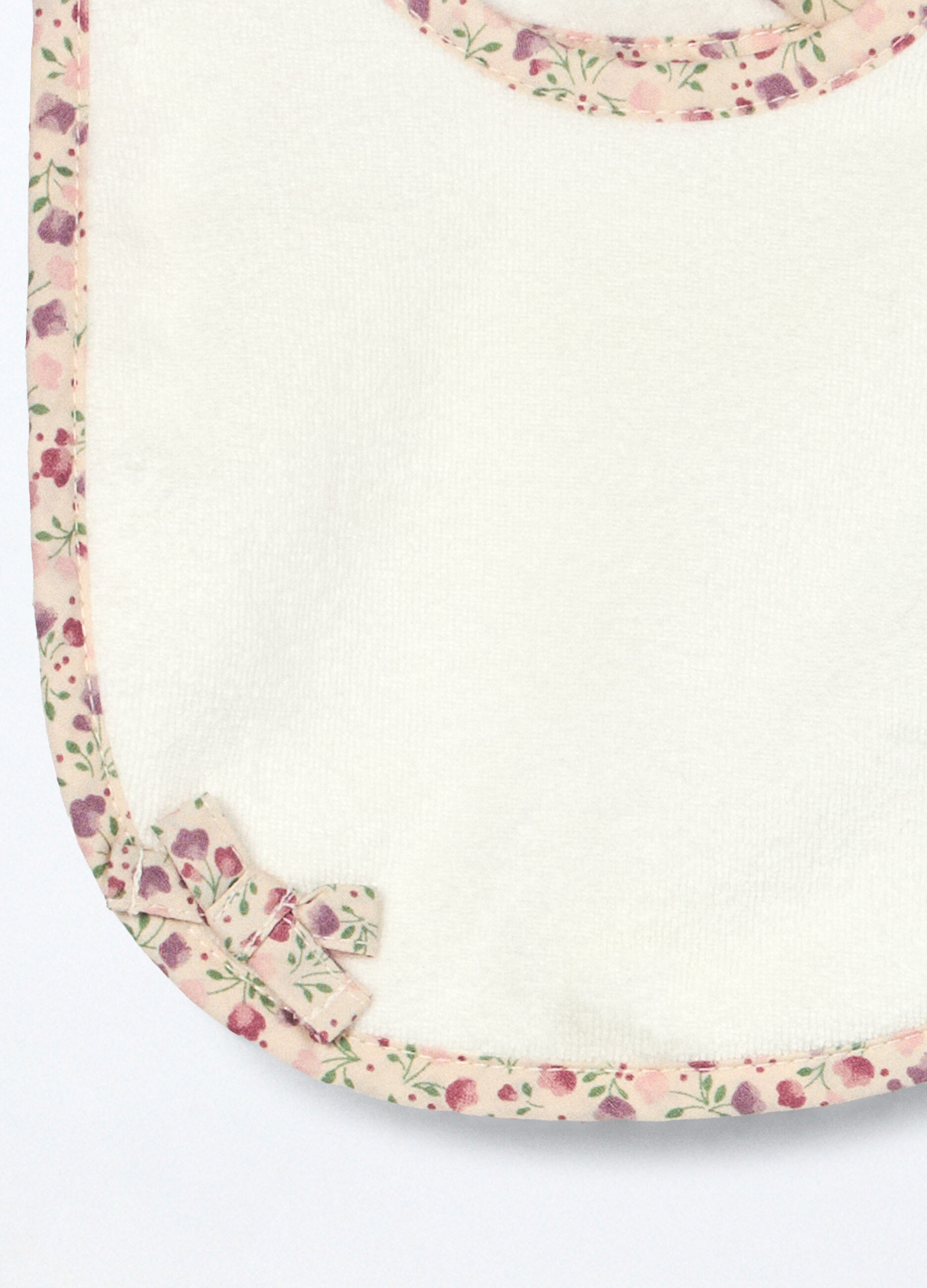 Pack 2 bavaglini in interlock di puro cotone neonata_1