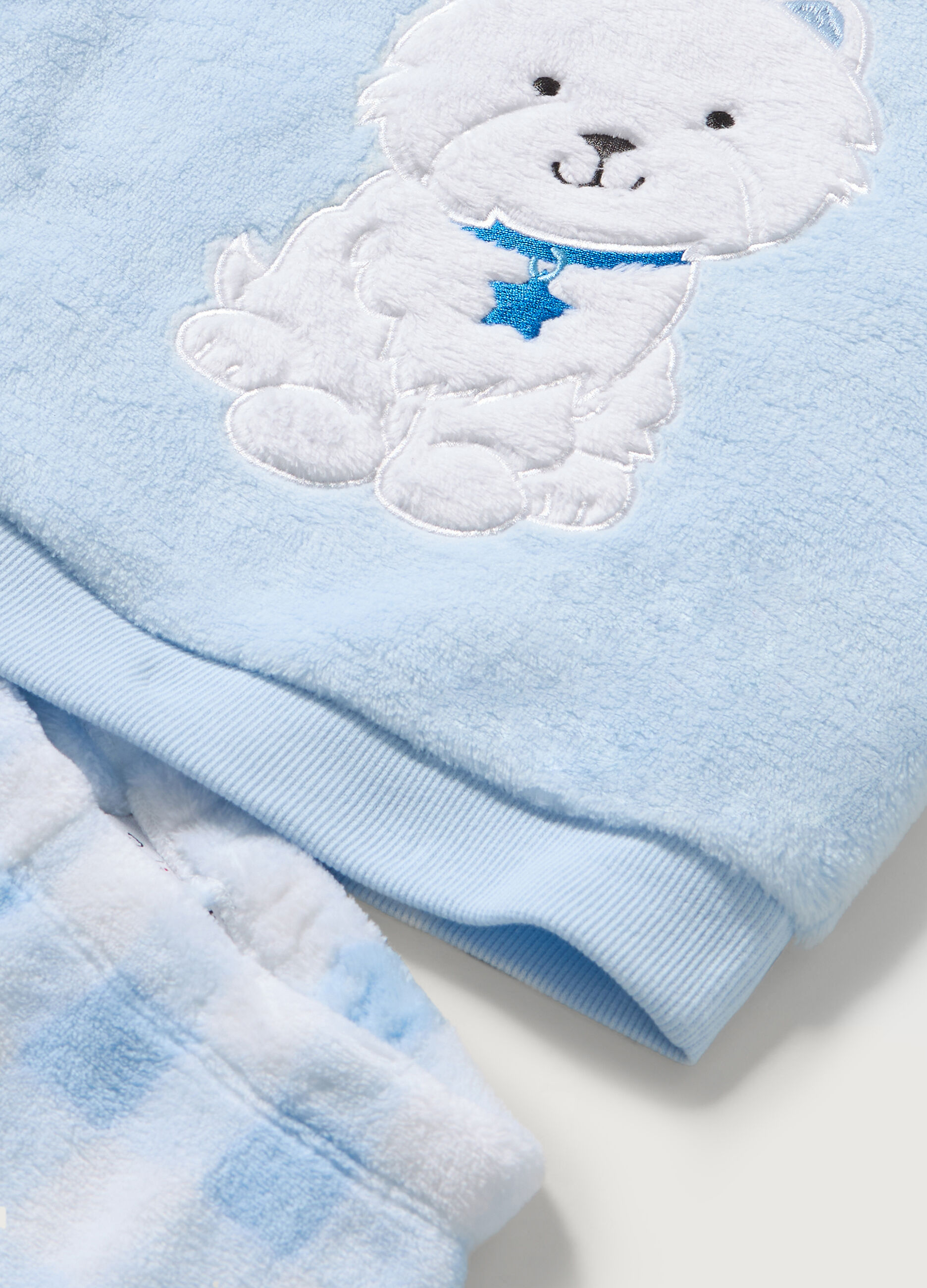 Pigiama in coral fleece neonata_1