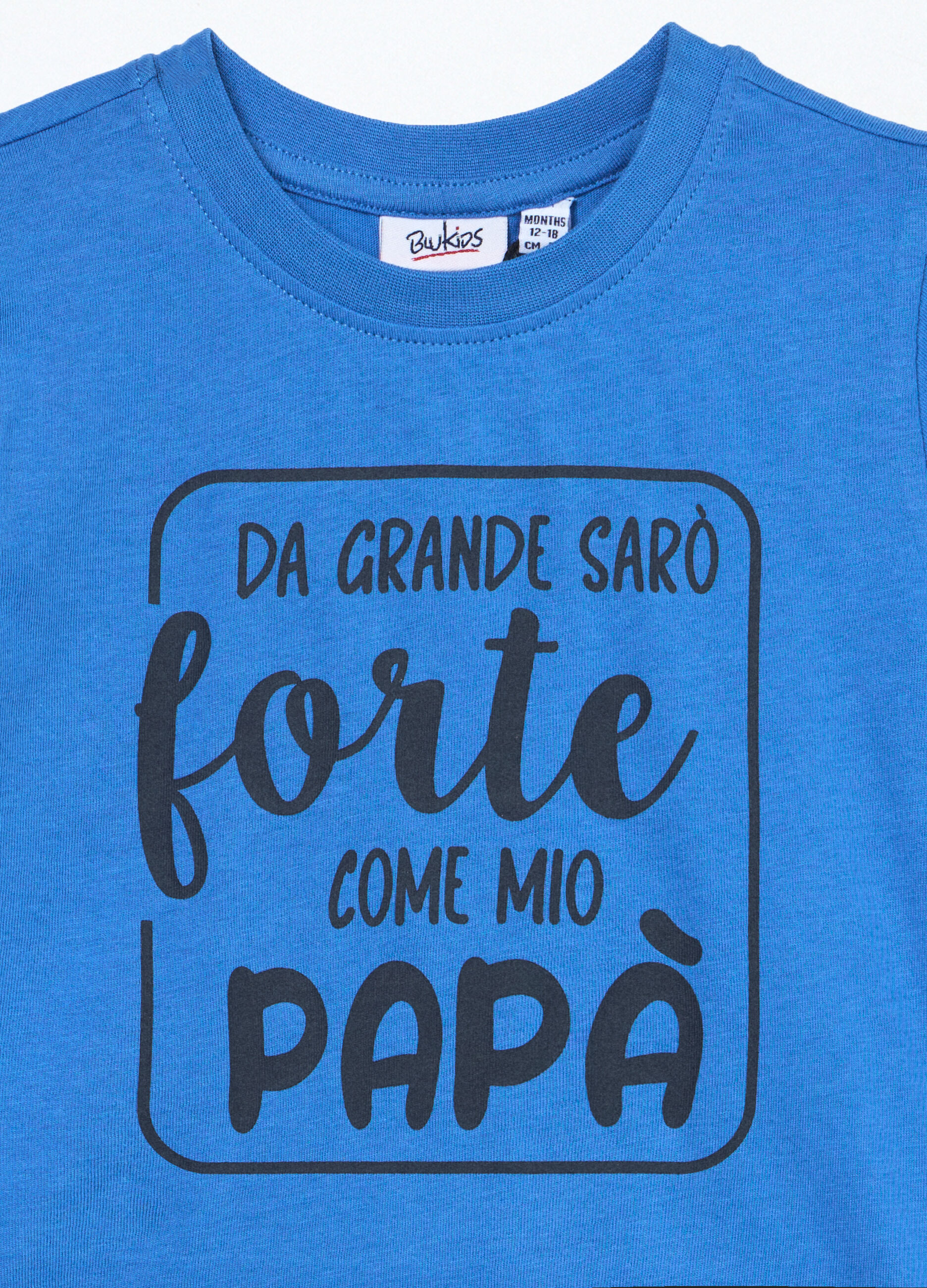 T-shirt in jersey di puro cotone neonato_2