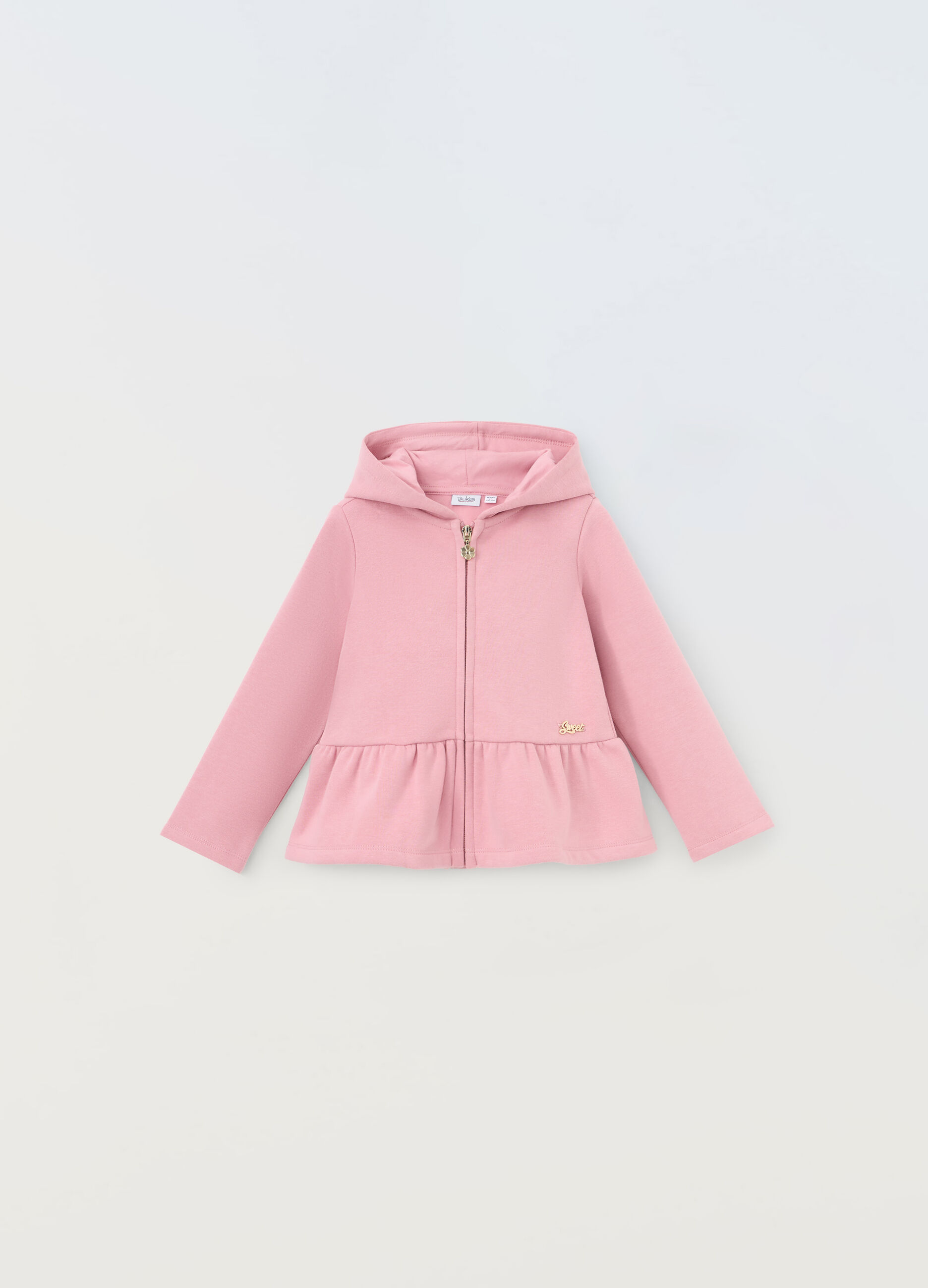 Felpa misto cotone bambina_0