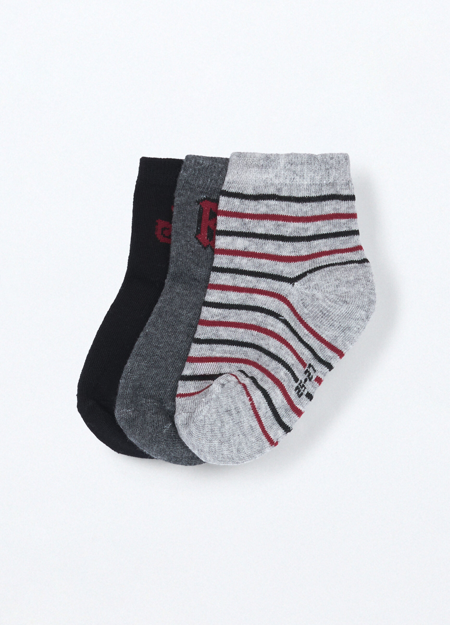 Pack 3 calze corte misto cotone bambino_0