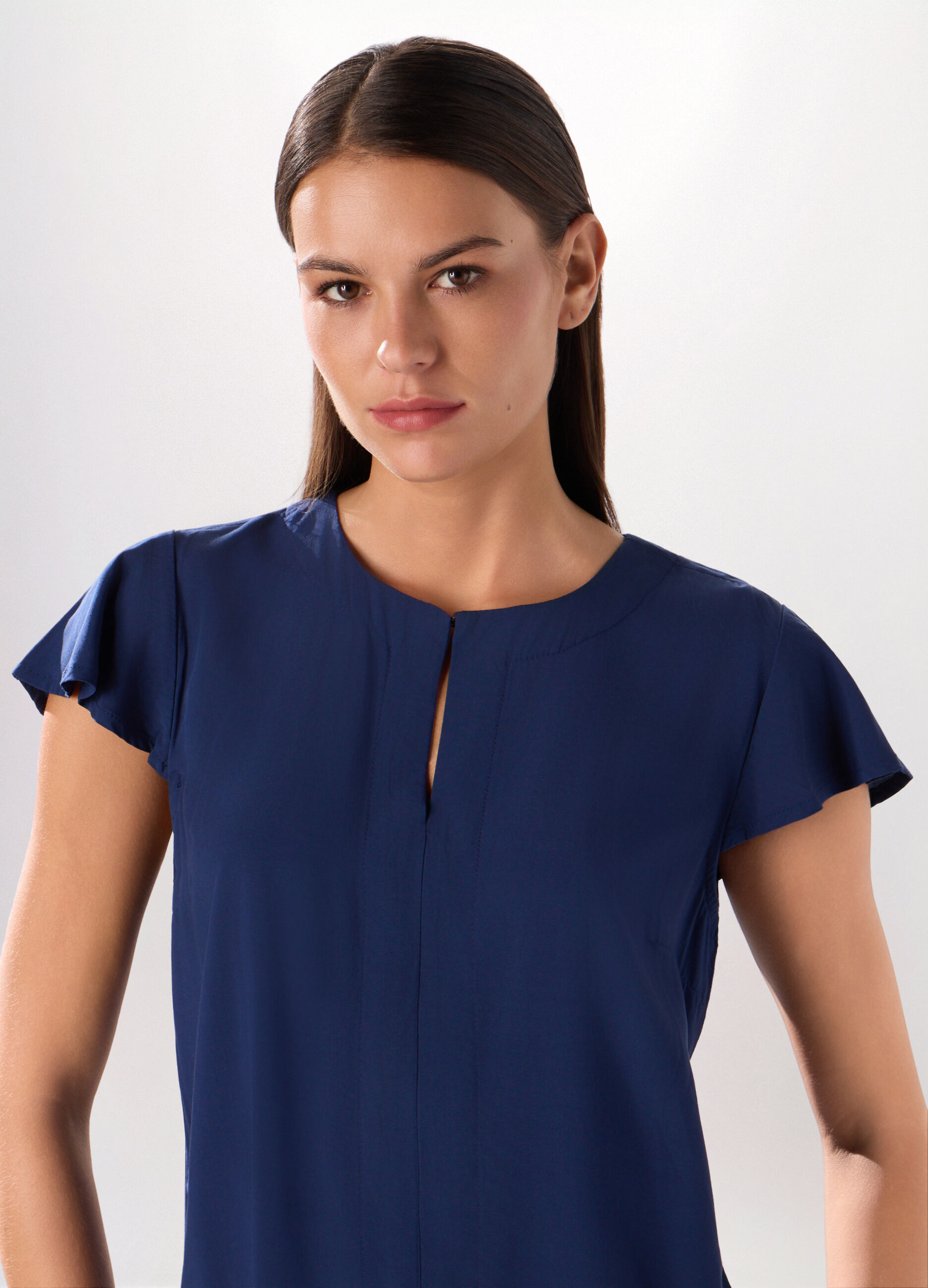 Blusa in pura viscosa donna_2