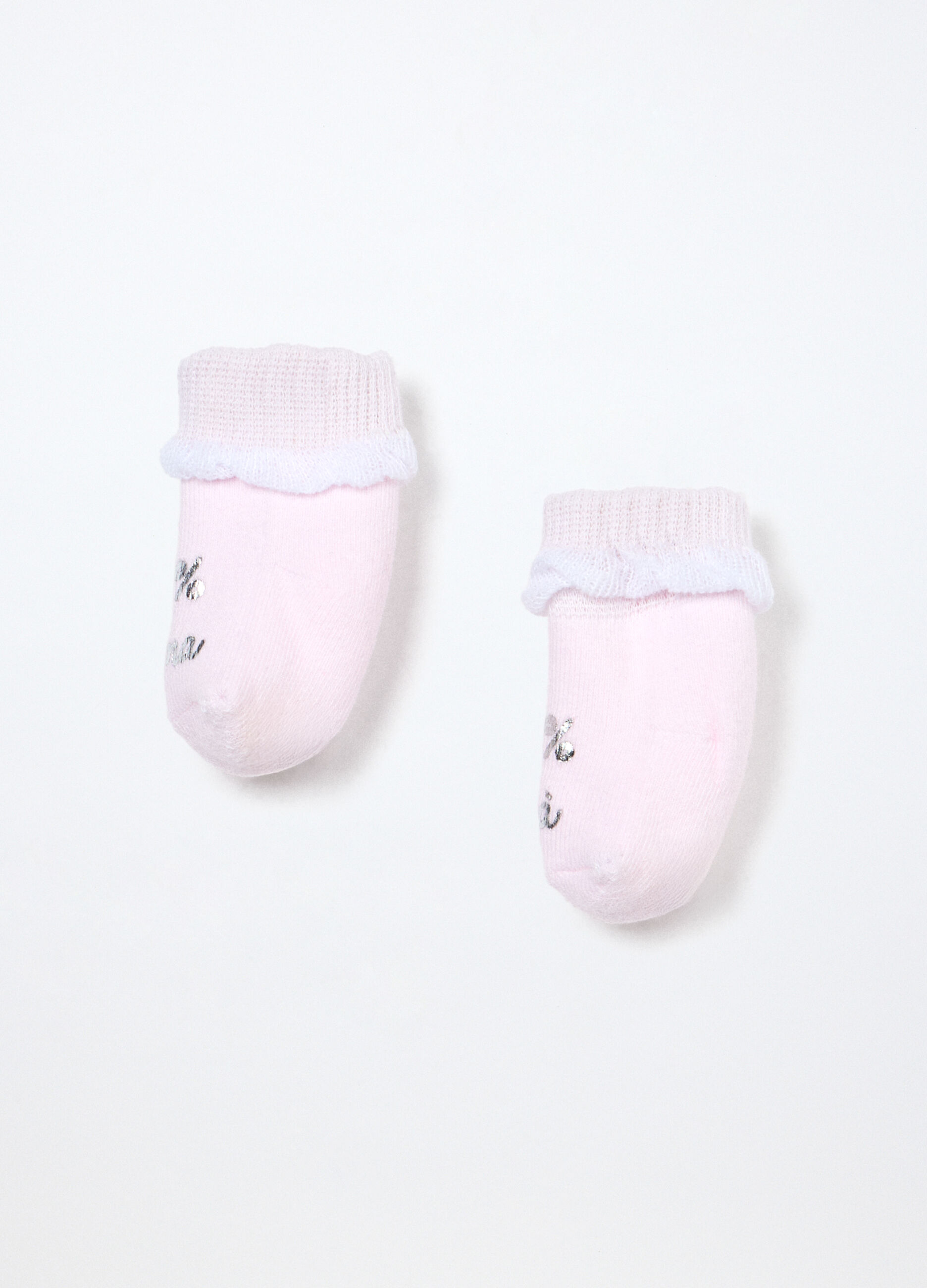 Calzini in spugna misto cotone neonata_1