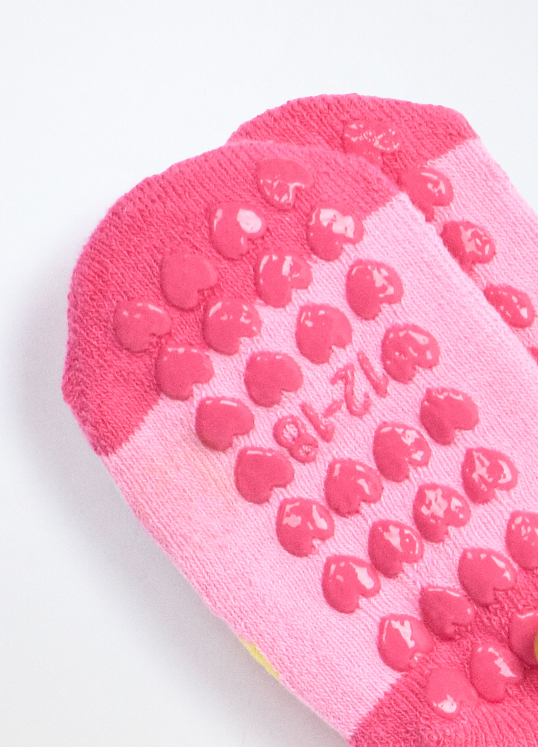 Scarpine antiscivolo in spugna misto cotone neonata_2