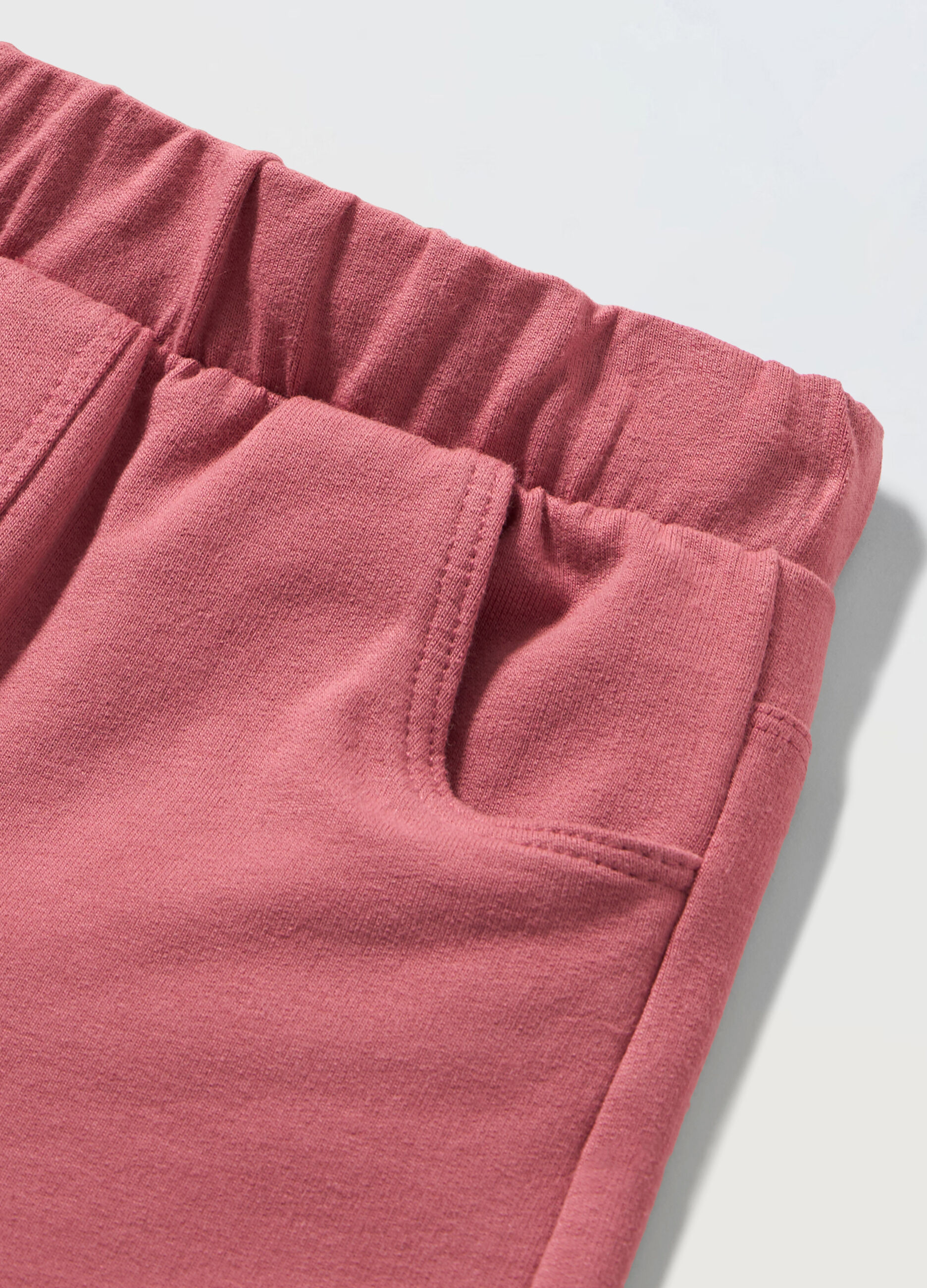 Treggings in cotone fleece neonata_1