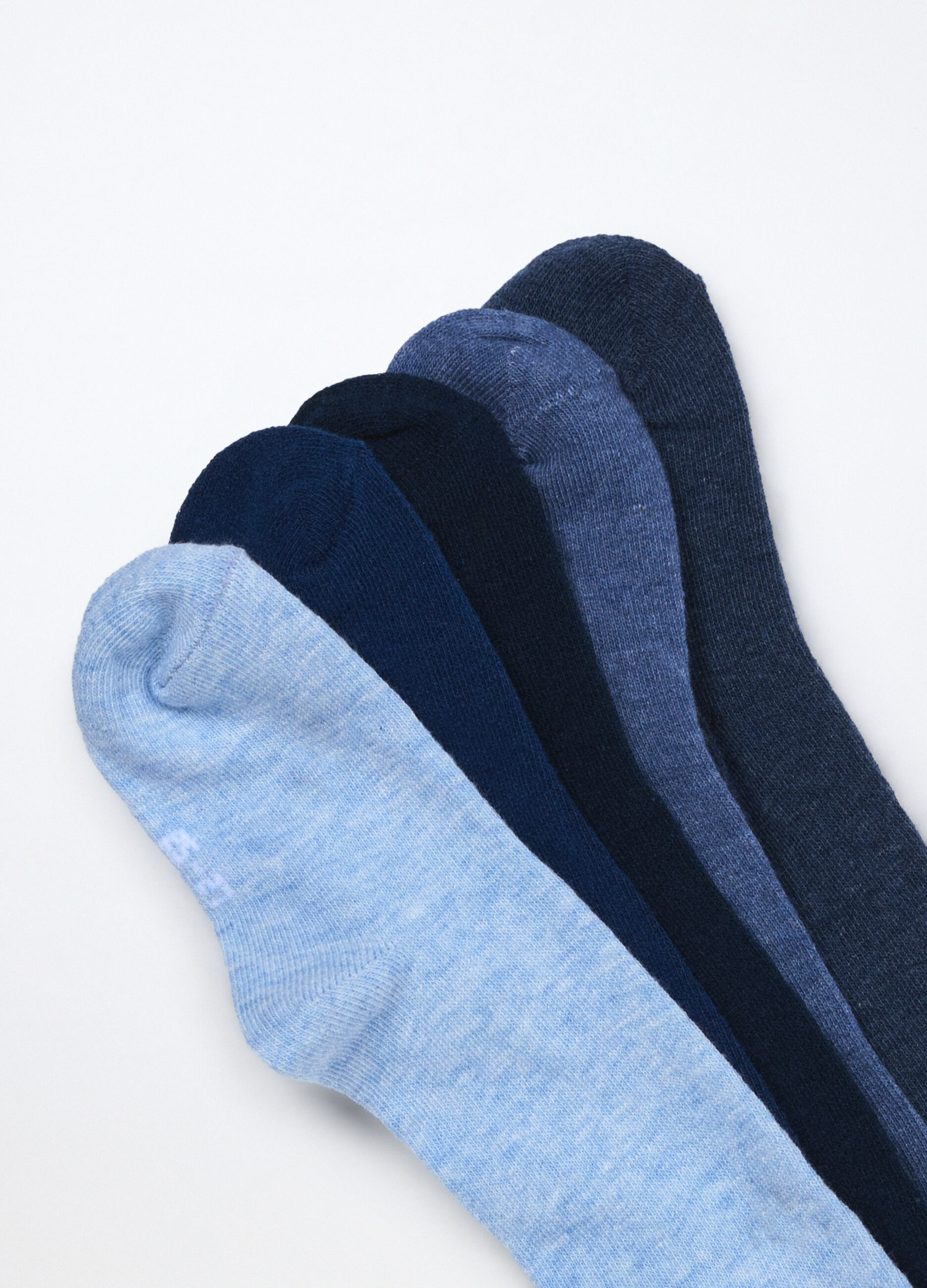 Pack 5 calze lunghe misto cotone bambino_2