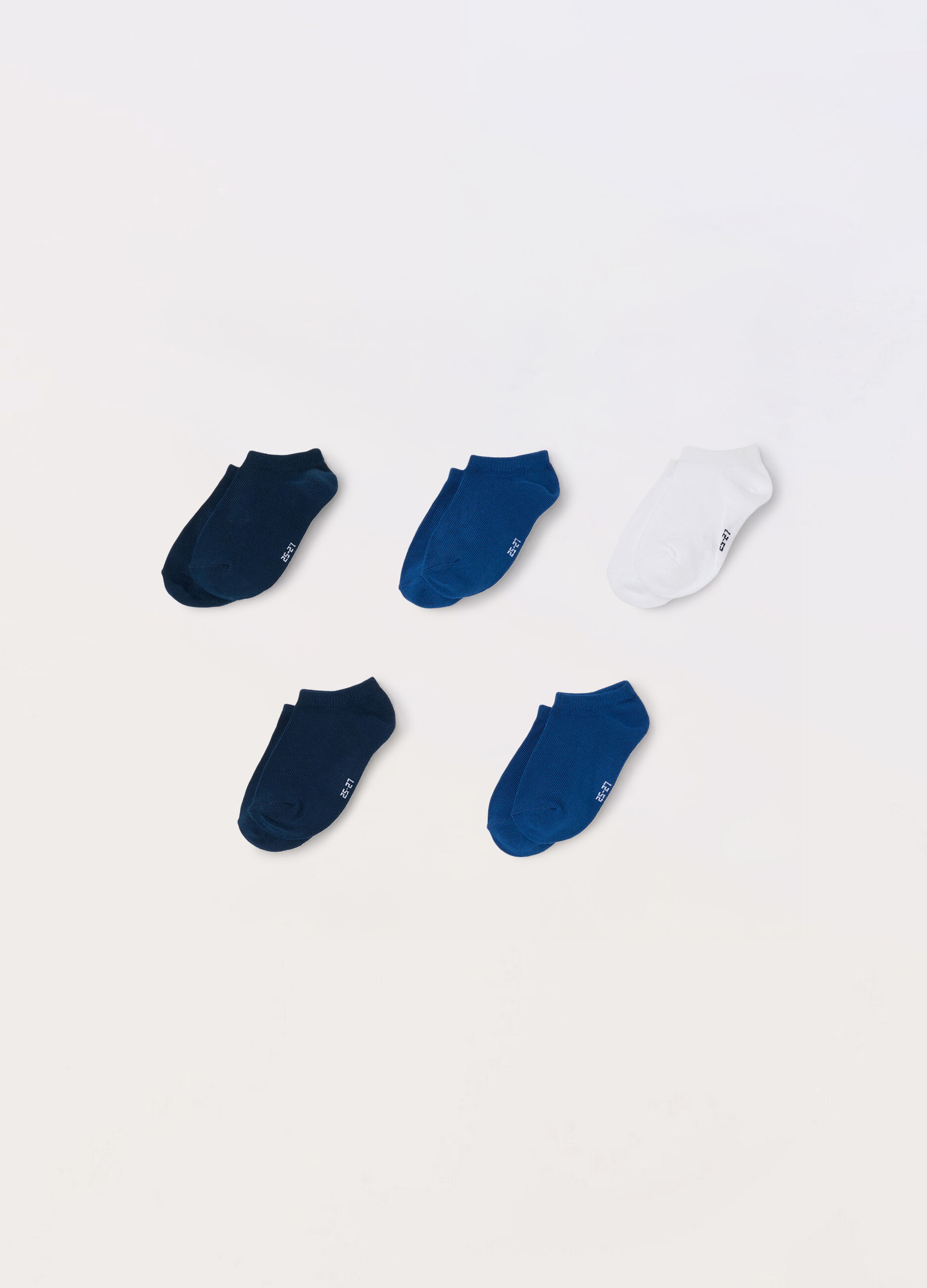 Pack 5 calze corte misto cotone_0