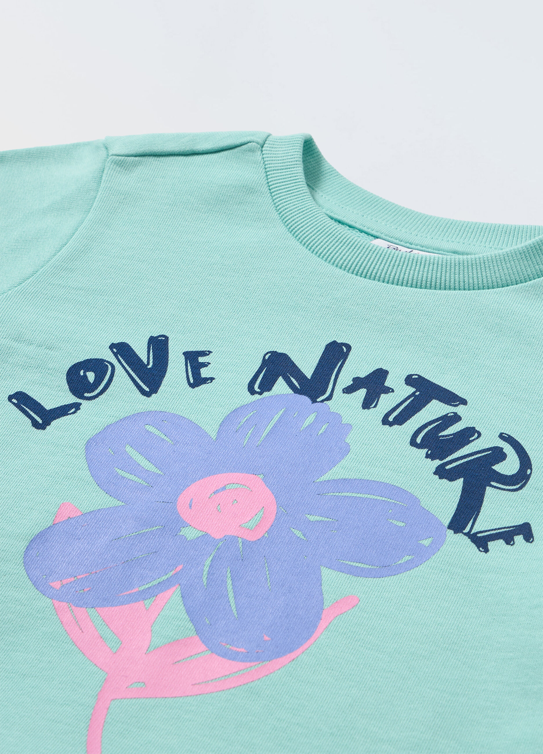 Felpa in puro cotone con stampa neonata_1