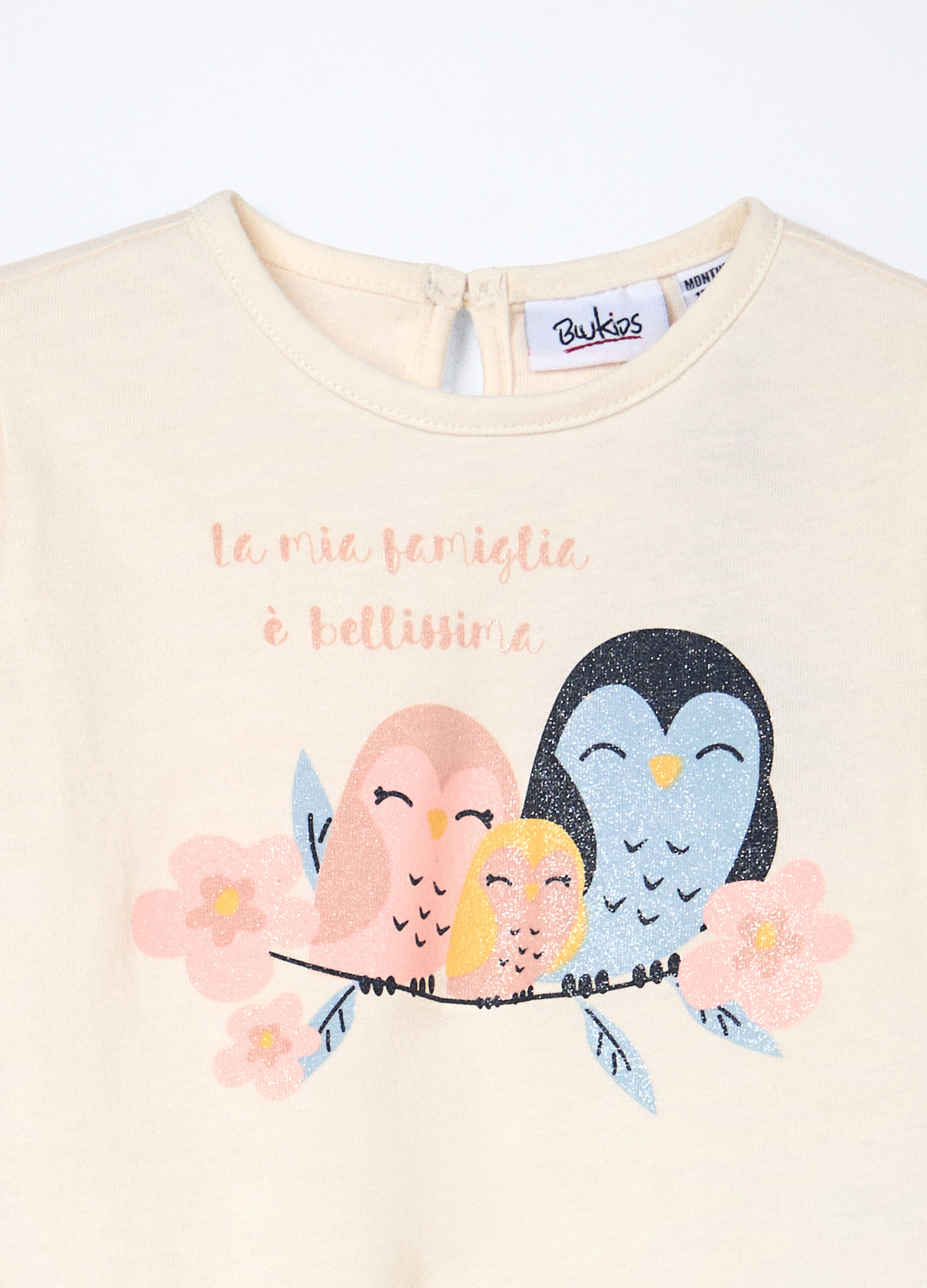 T-shirt in jersey di puro cotone neonata_2