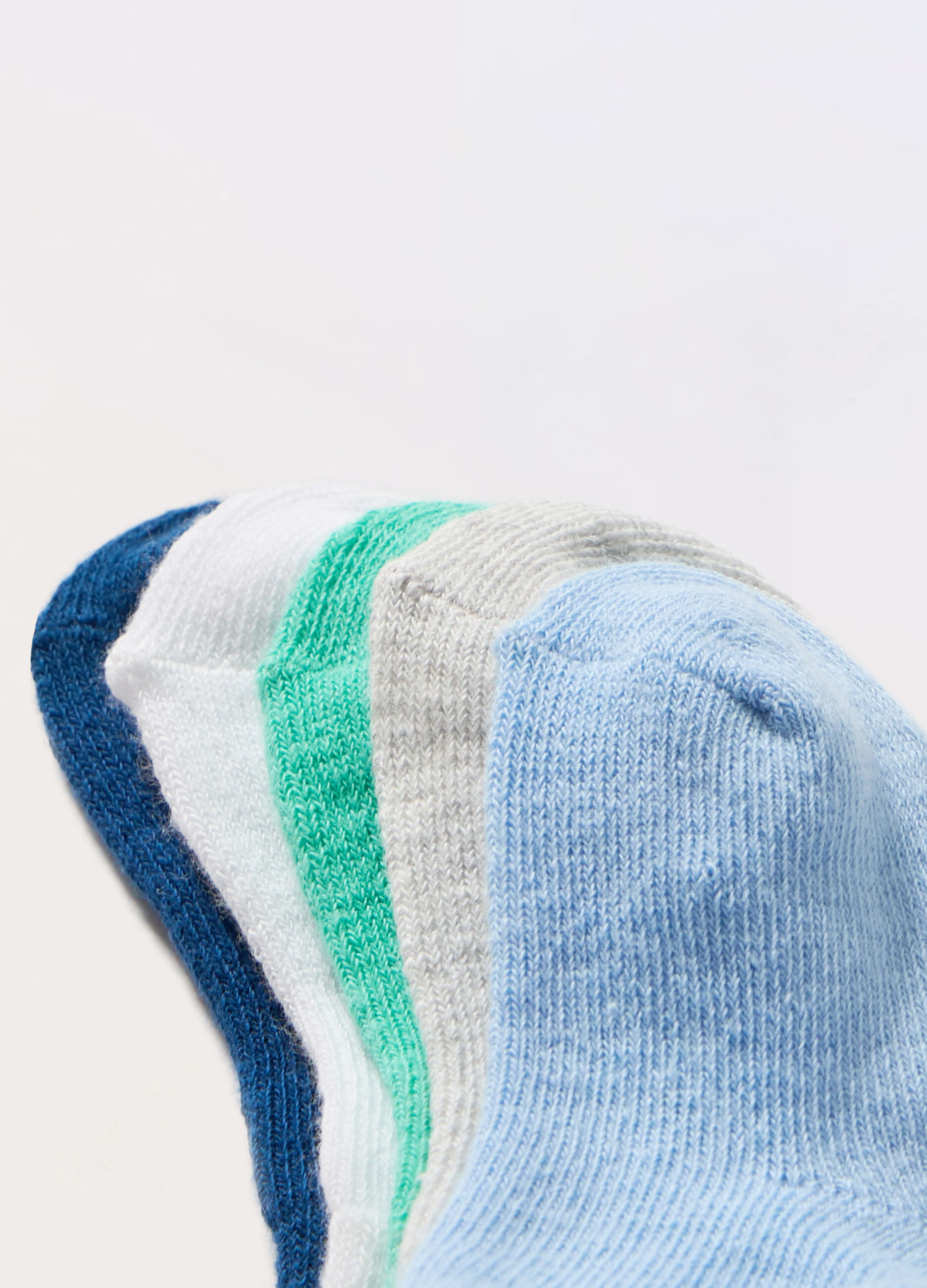 Pack 5 calze corte misto cotone neonato_1