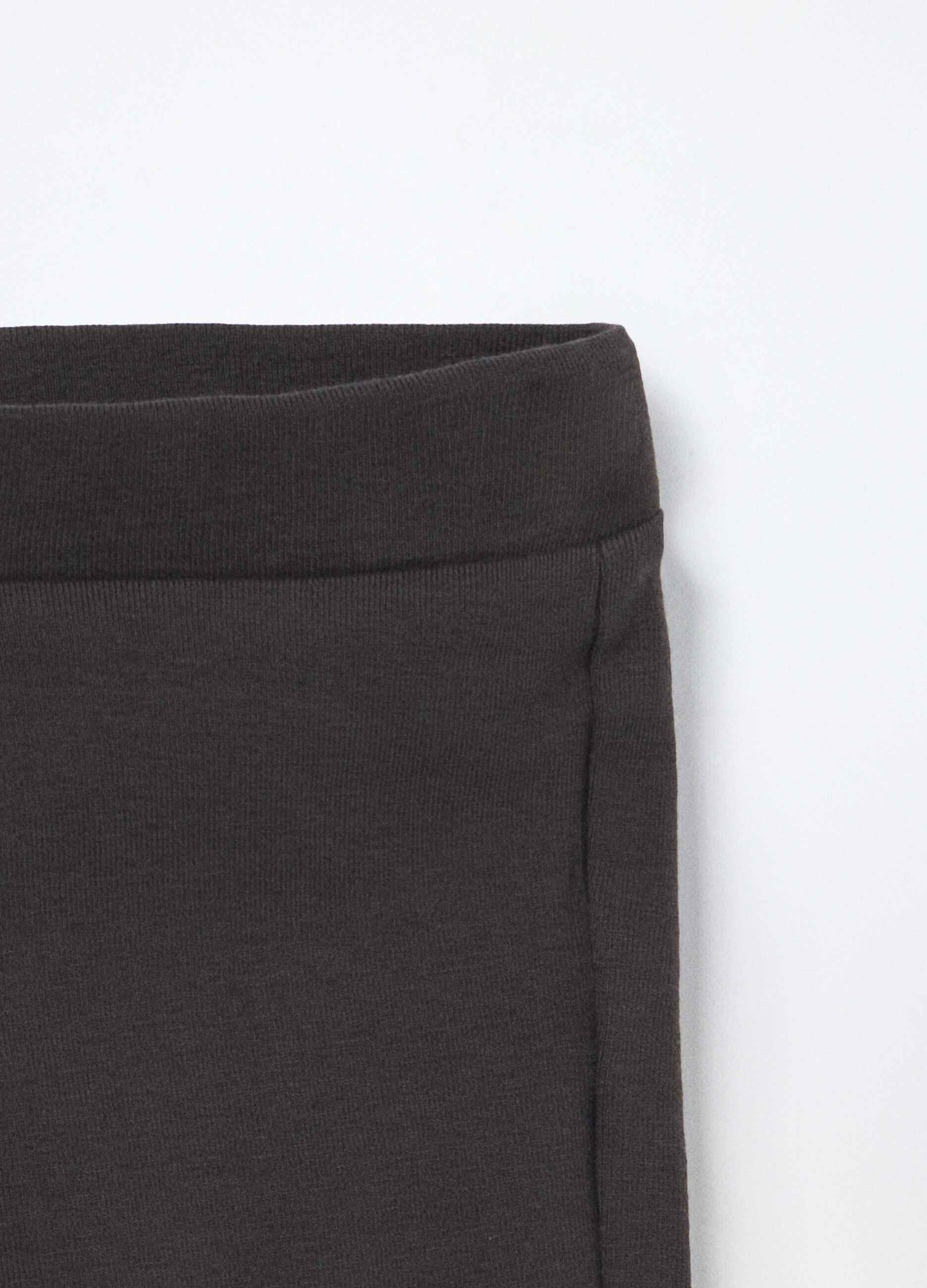 Leggings in jersey di cotone stretch neonata_2