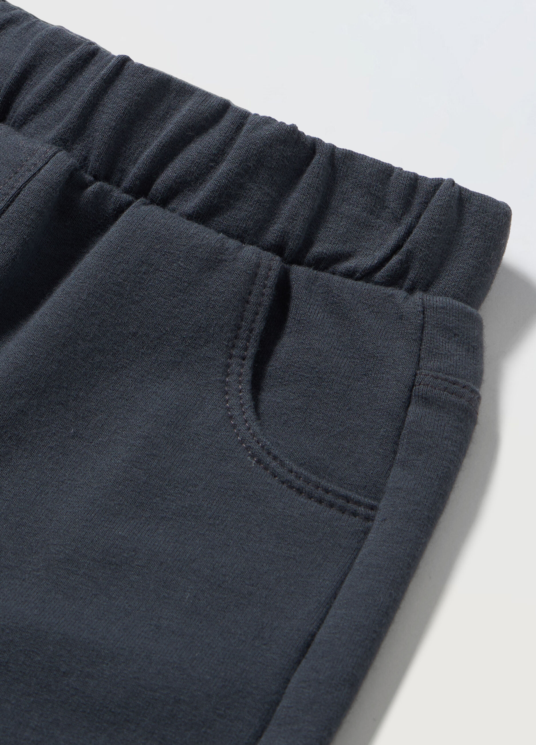 Treggings in cotone fleece neonata_1