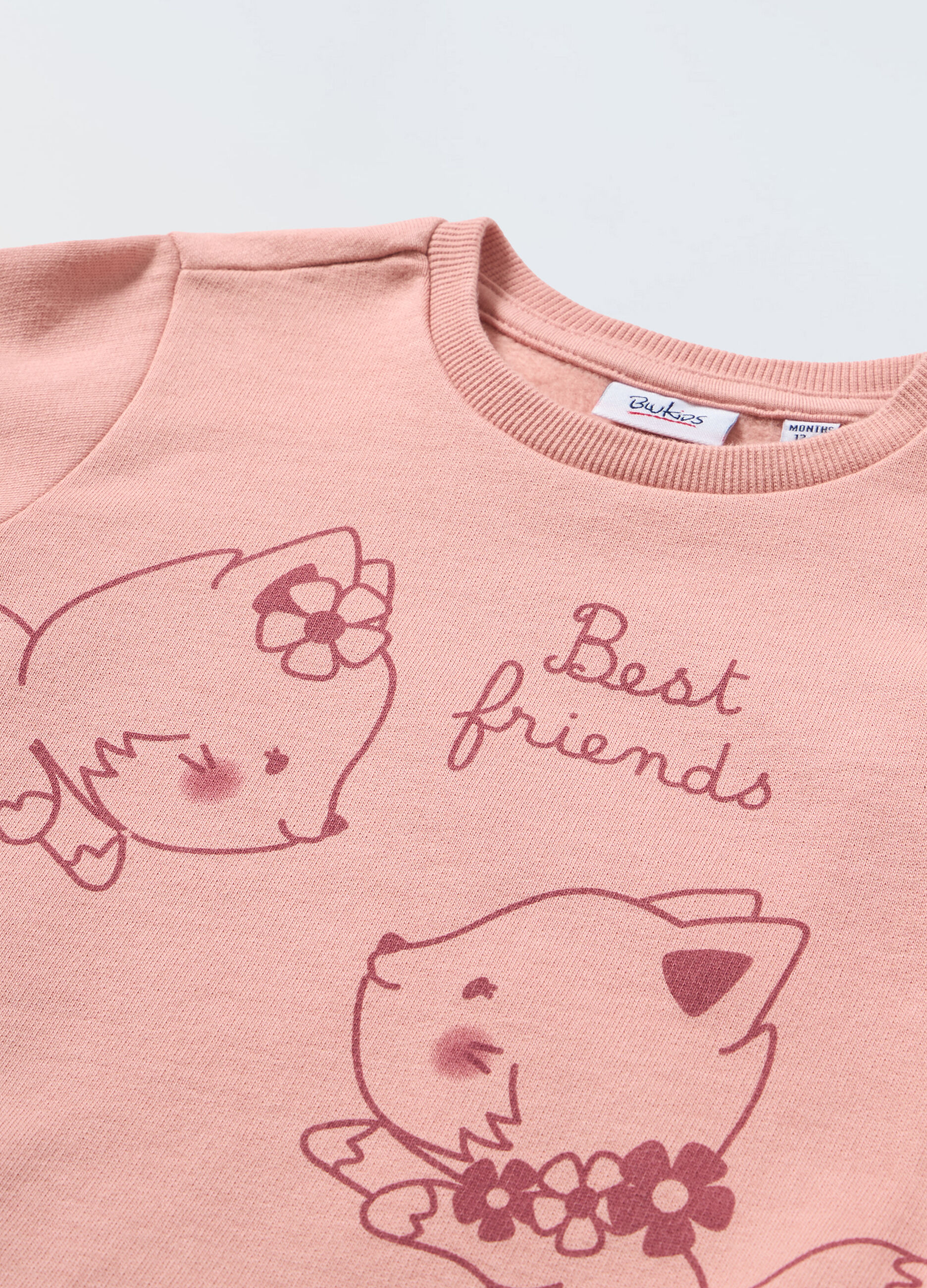 Felpa in puro cotone neonata_1