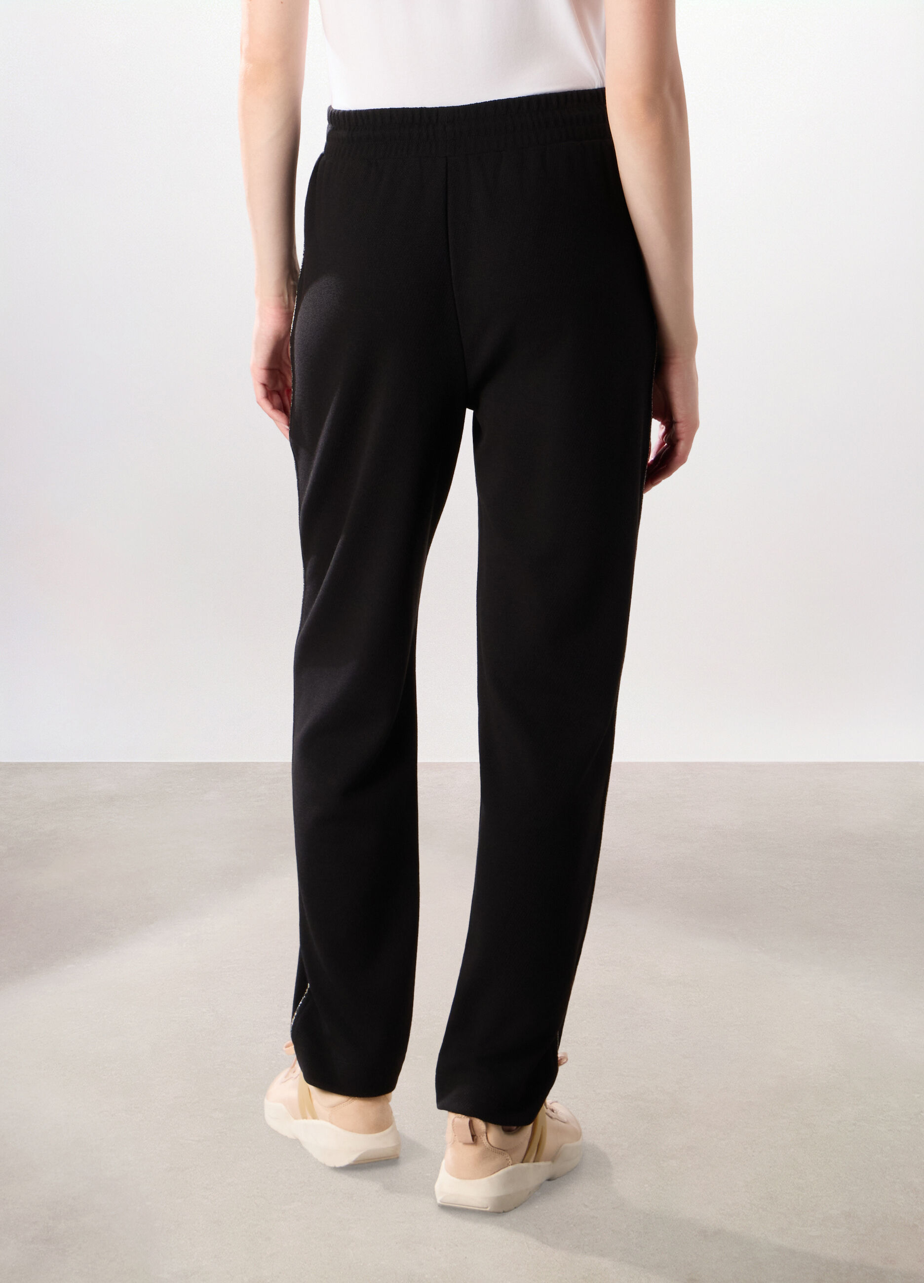 Jogger misto viscosa Piquet Holistic Fitness donna_1