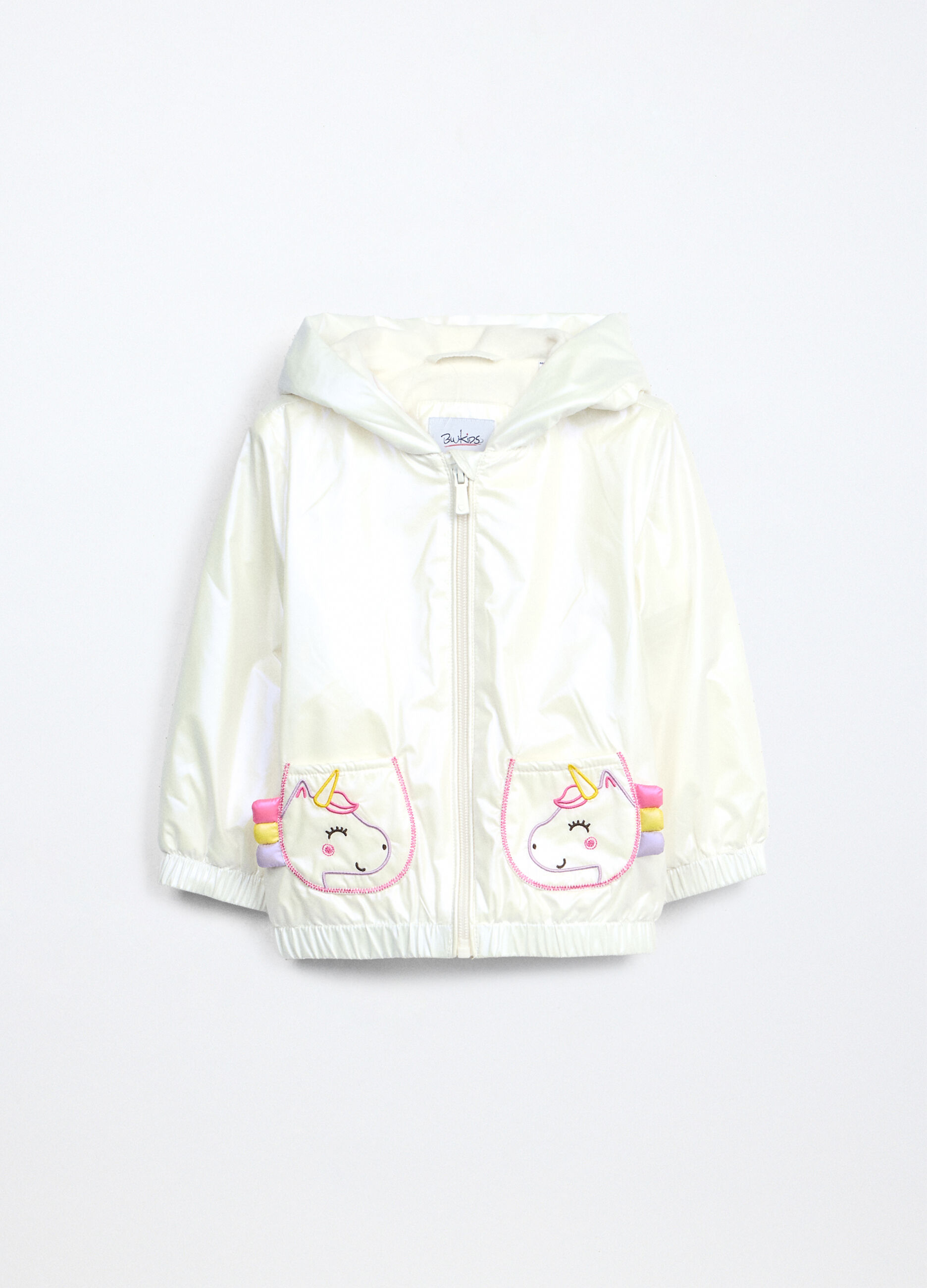 Giacca a vento con cappuccio neonata_0