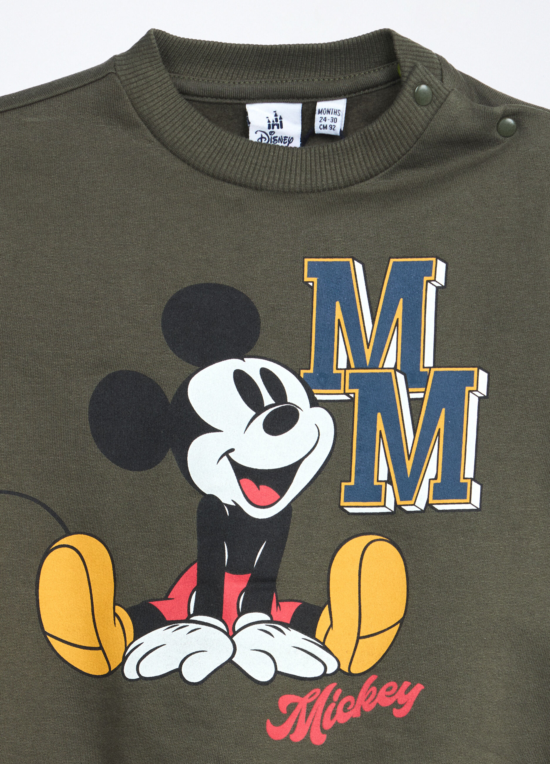 Jogging set in puro cotone fleece neonato_2