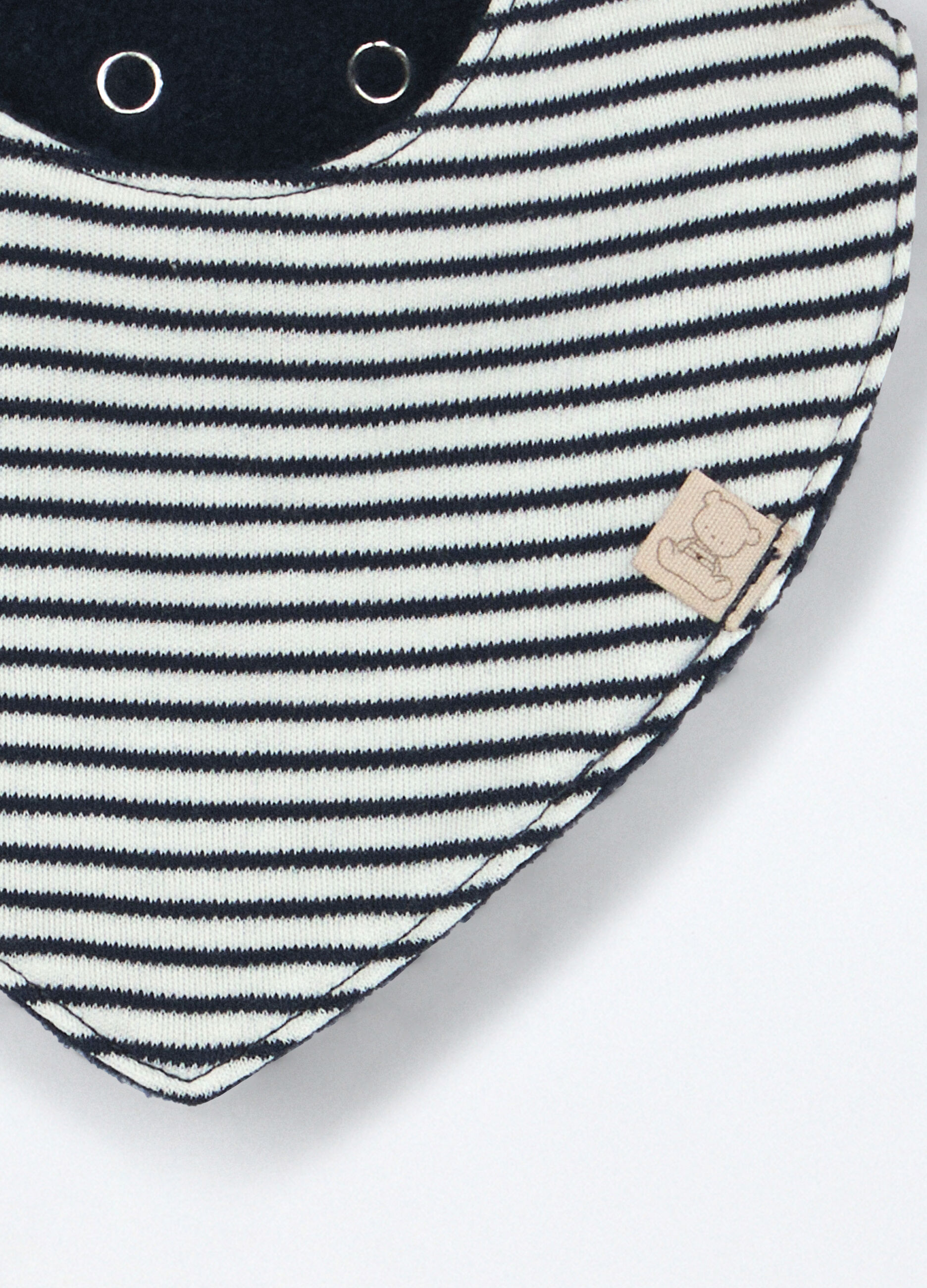 Pack 2 bavaglini in interlock di puro cotone _2