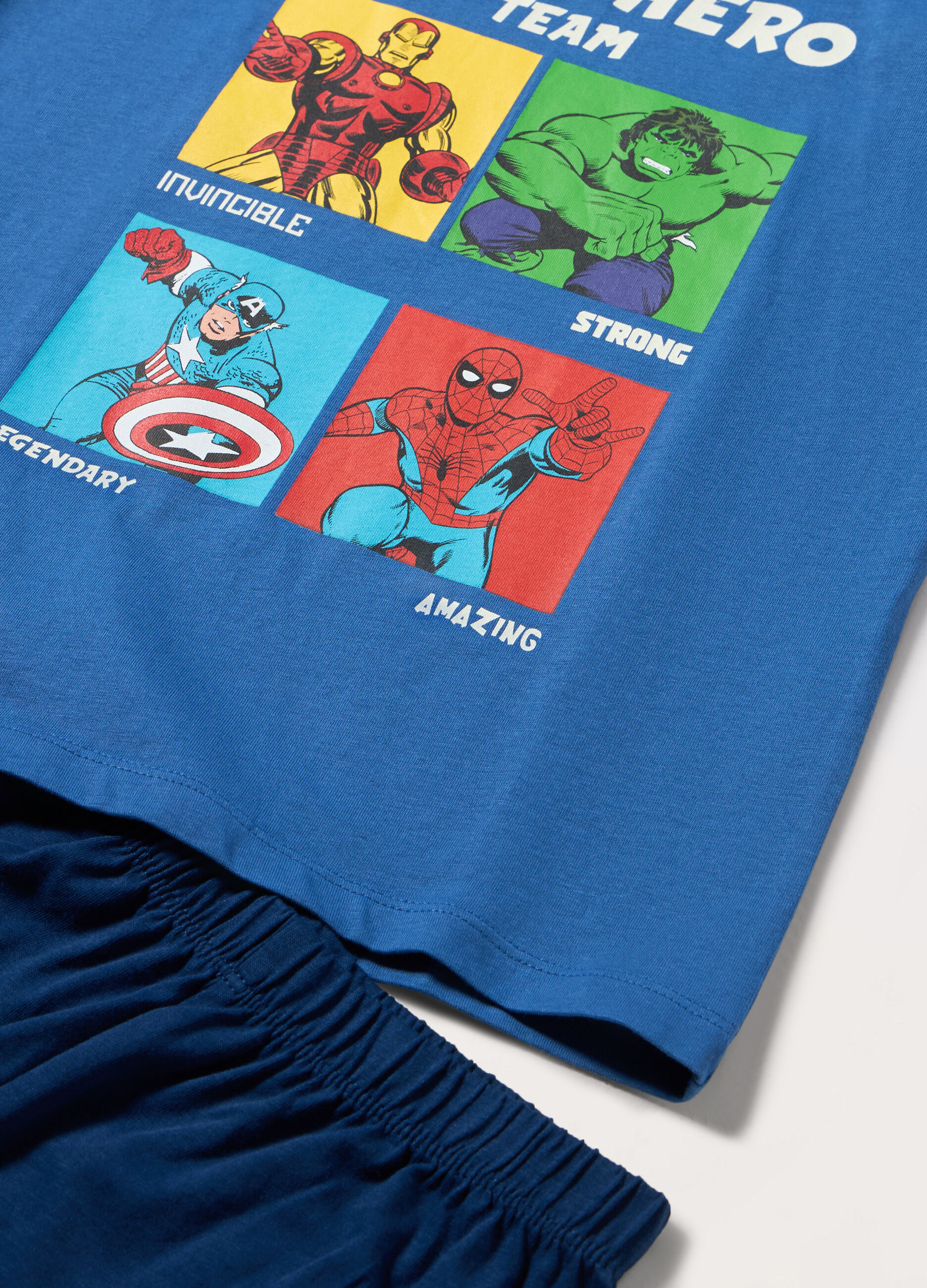 Set pigiama corto Marvel bambino_1