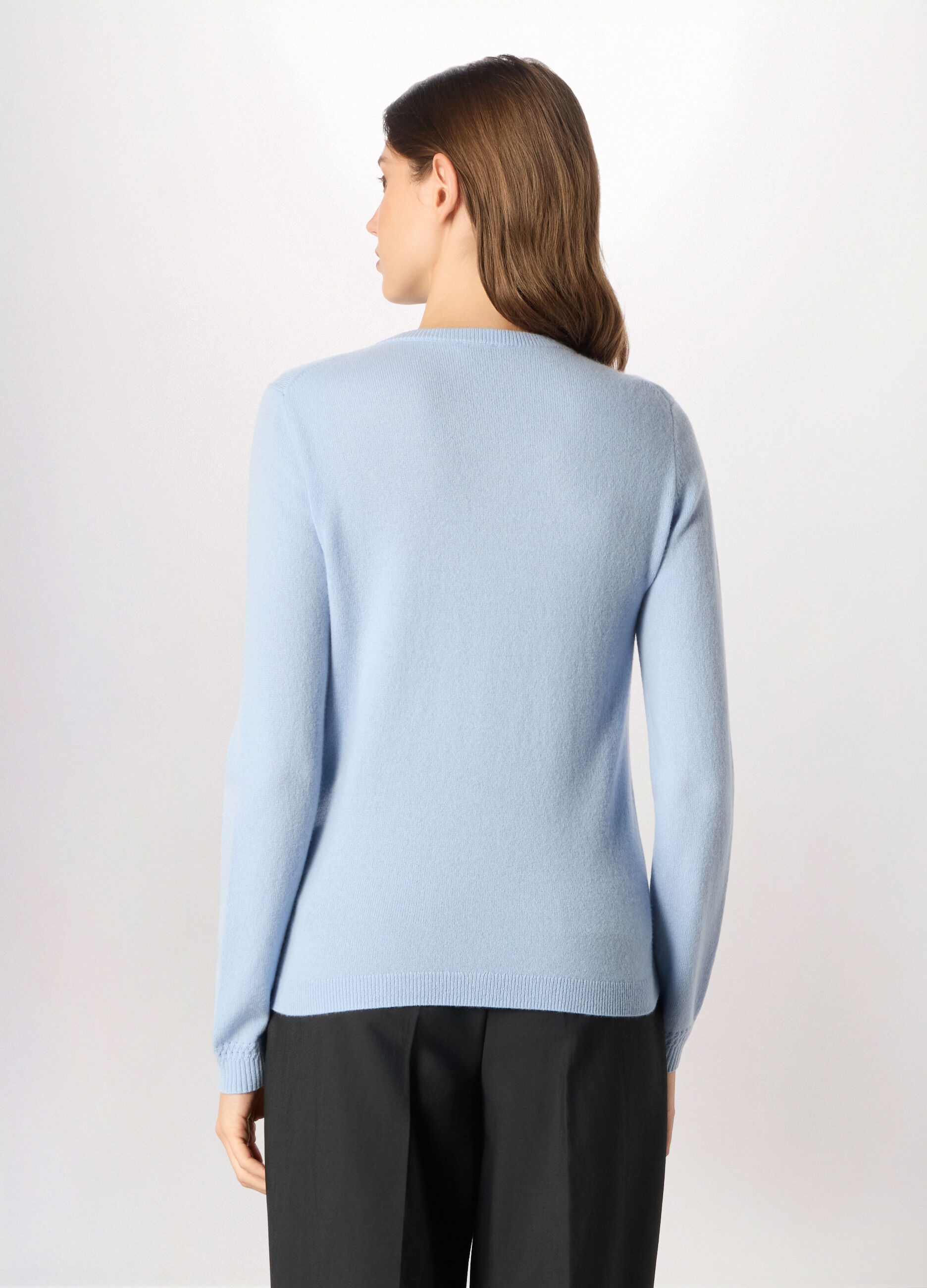 Cardigan in puro cashmere donna_1