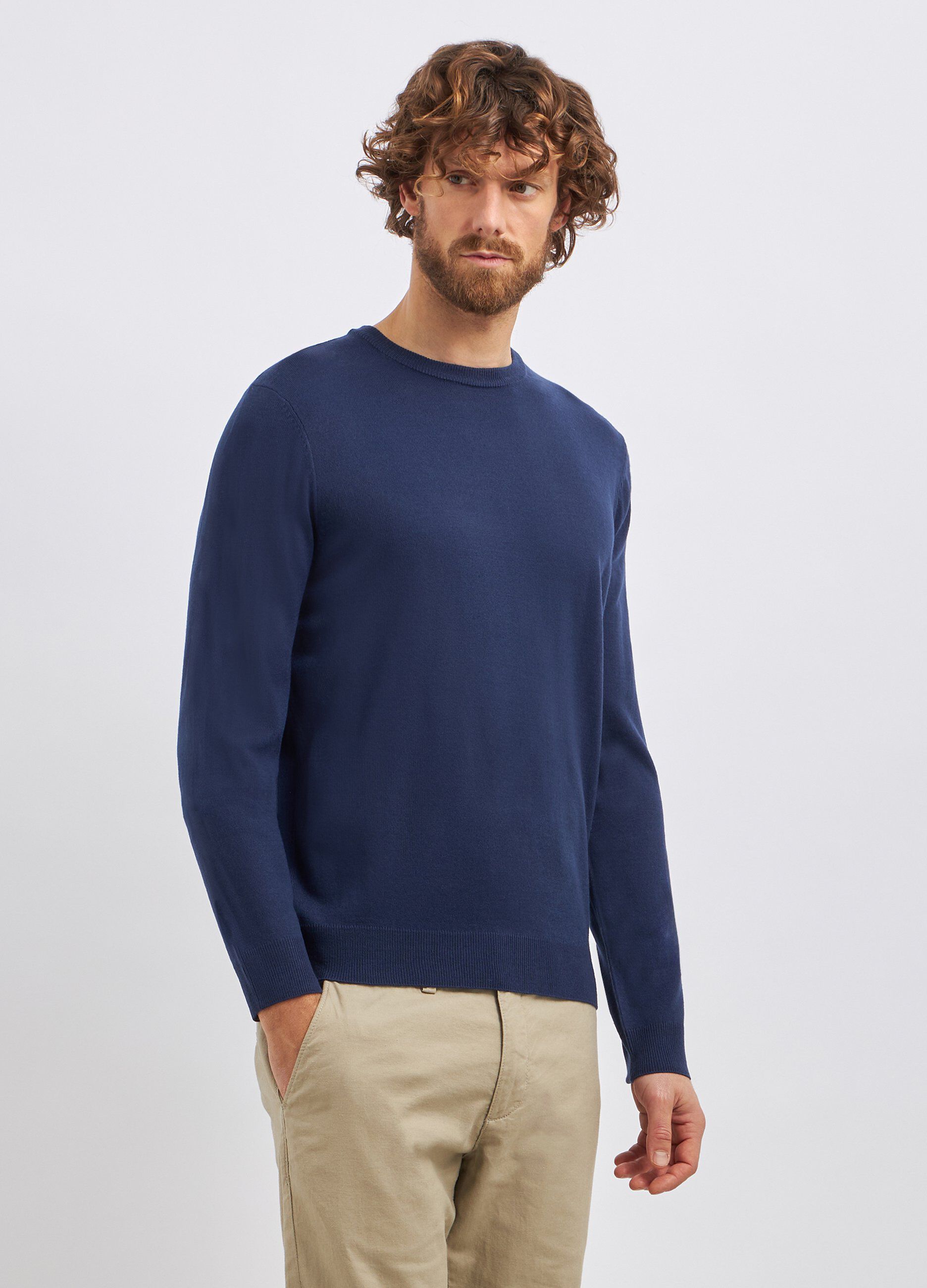 Girocollo tricot uomo_0