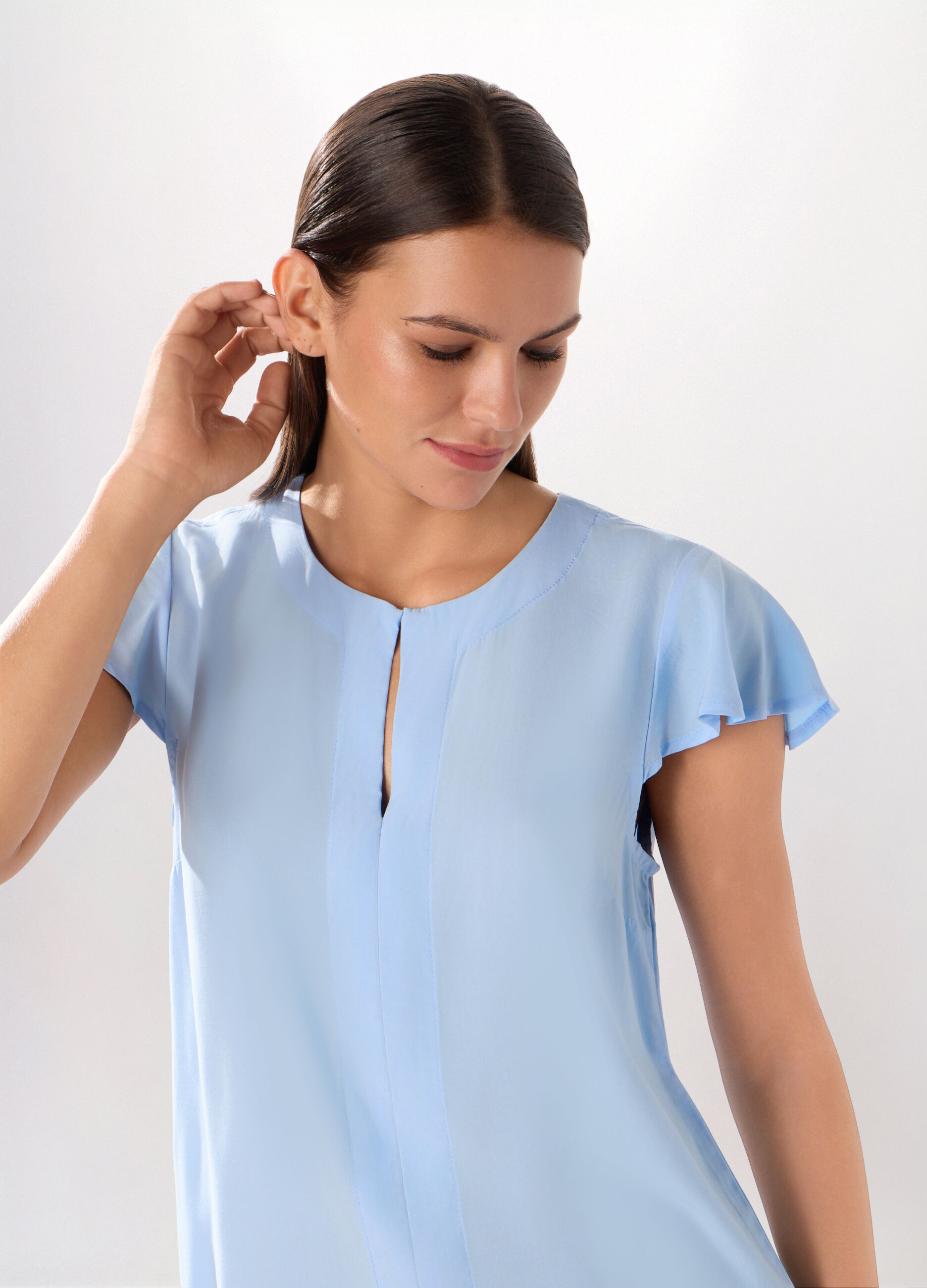Blusa in pura viscosa donna_2