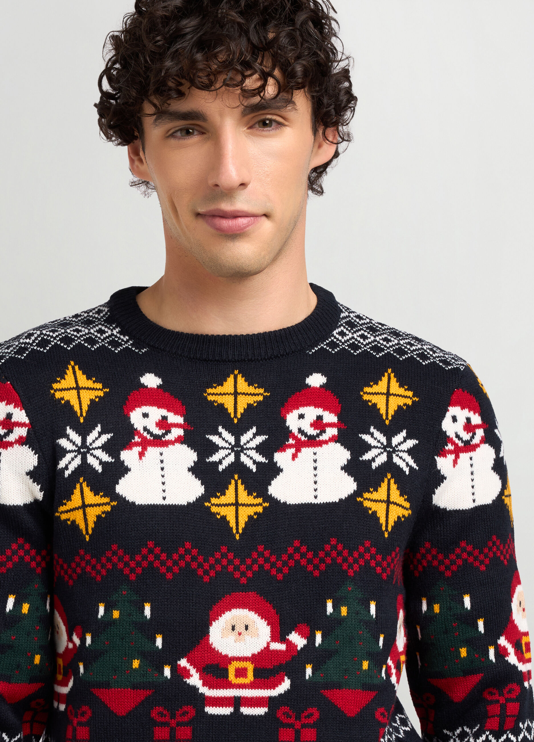 Maglione girocollo natalizio uomo_2