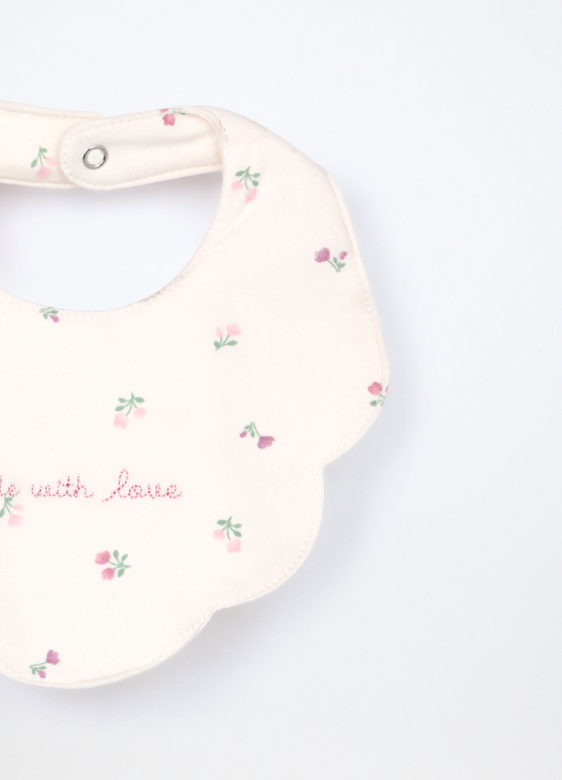 Pack 2 bavaglini in interlock di puro cotone _1