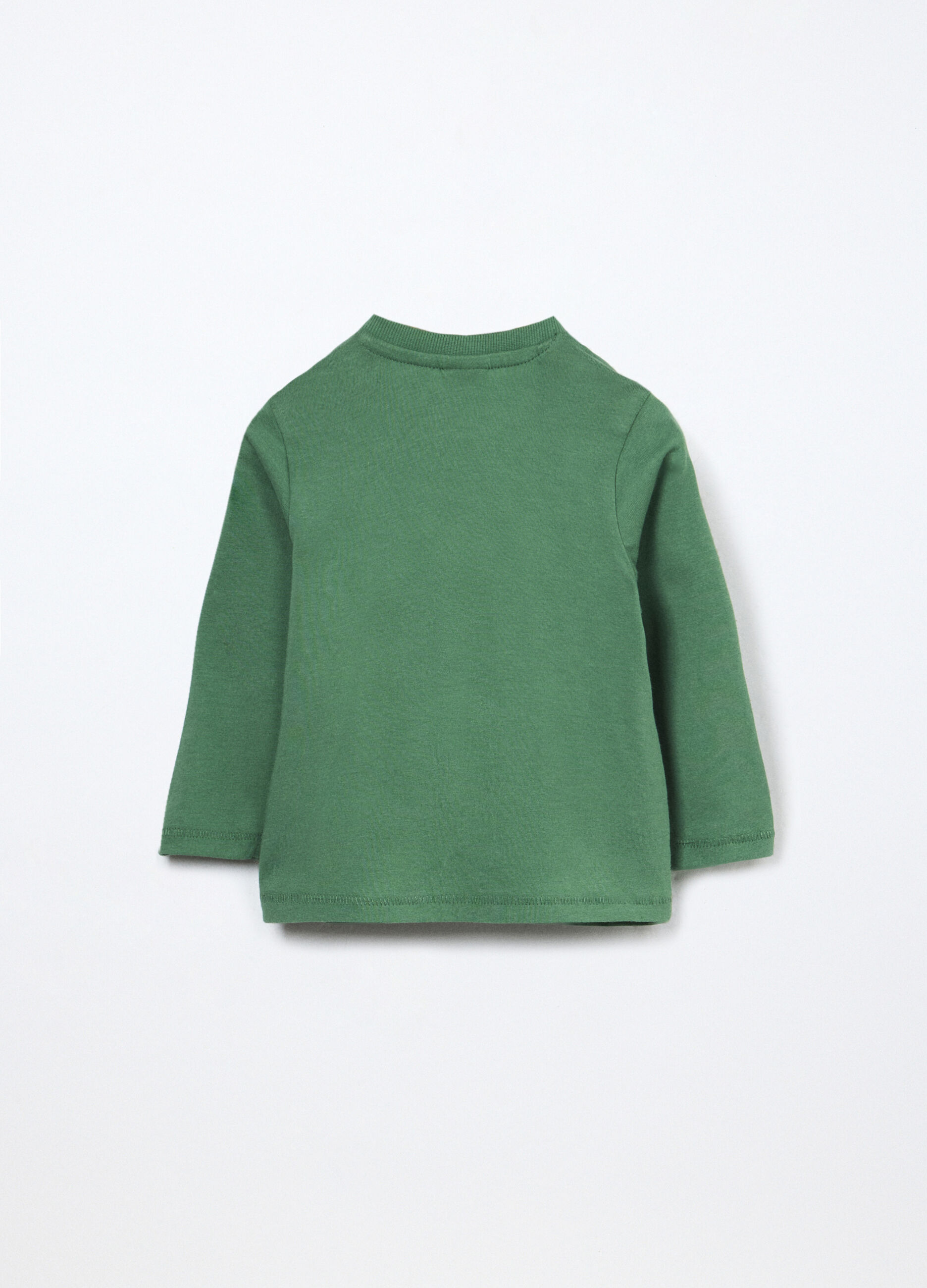 T-shirt in jersey di puro cotone neonato_1