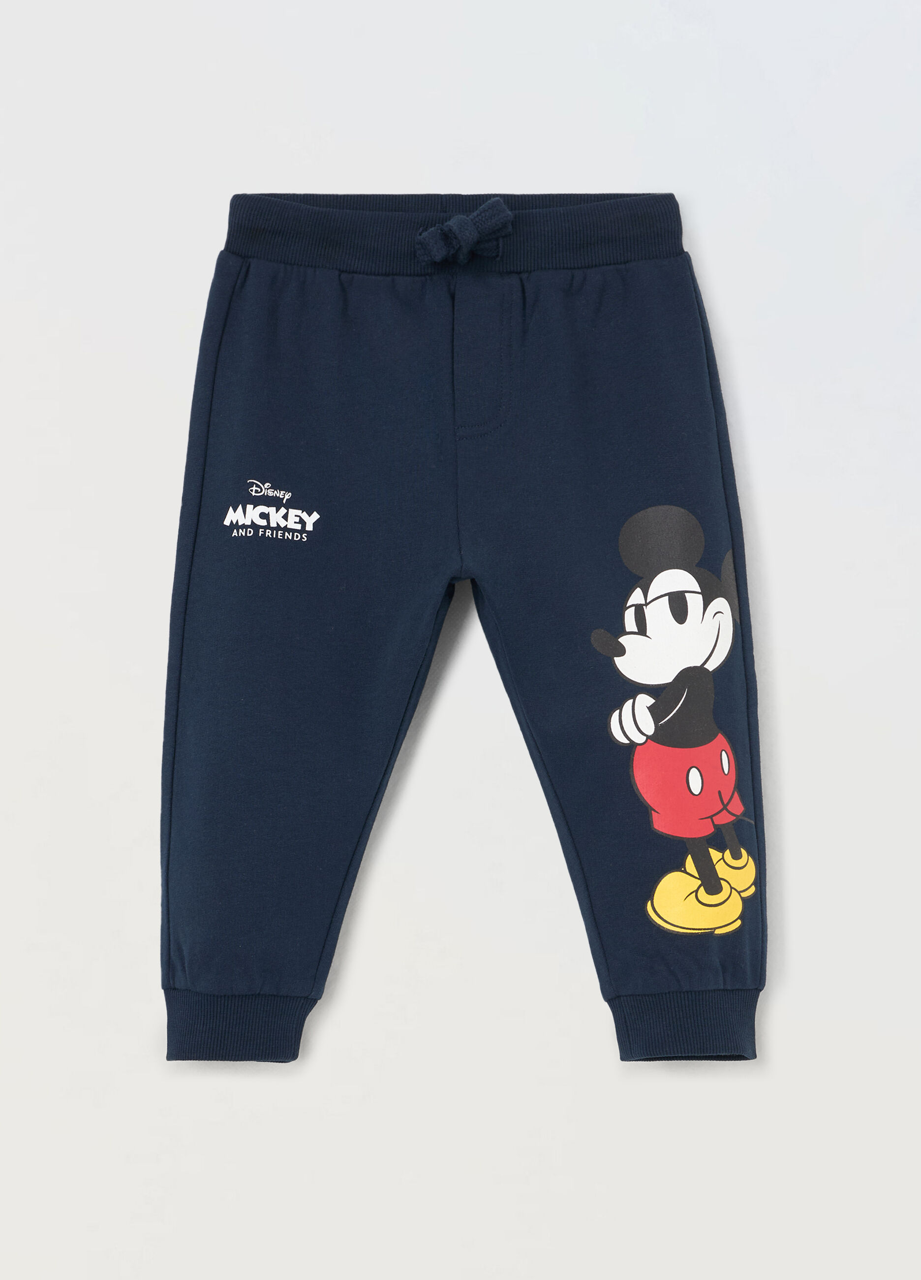 Jogger in puro cotone neonato_0