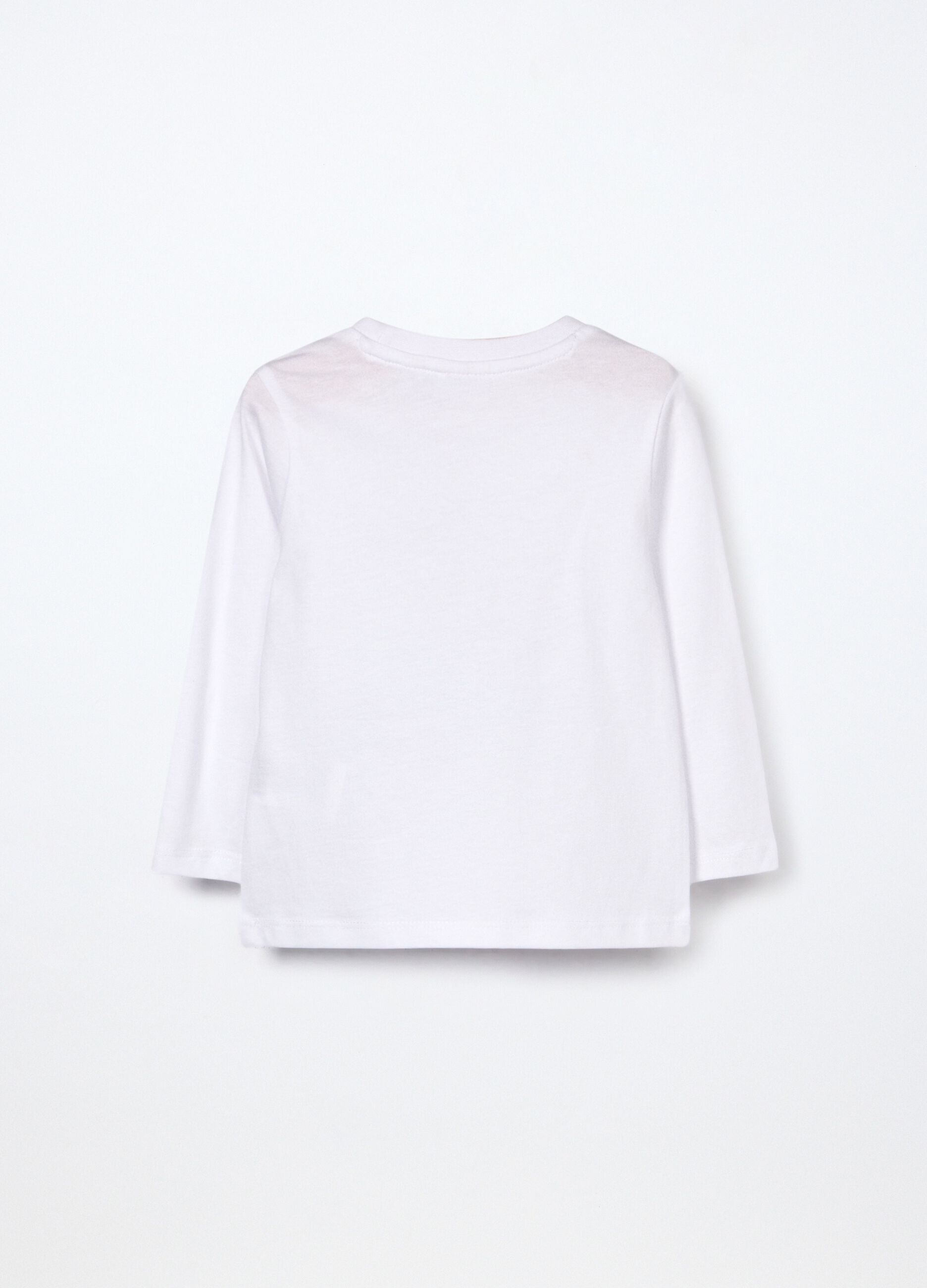 T-shirt in jersey di puro cotone neonato_1