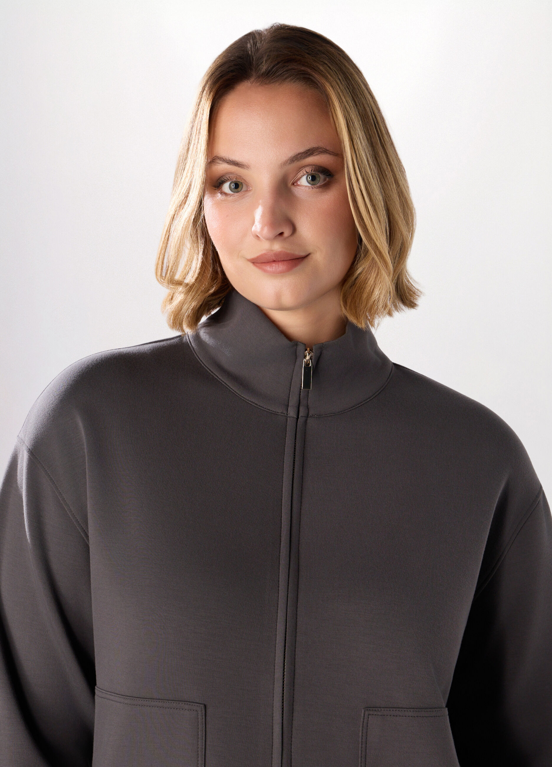 Felpa sportiva misto viscosa donna curvy_2