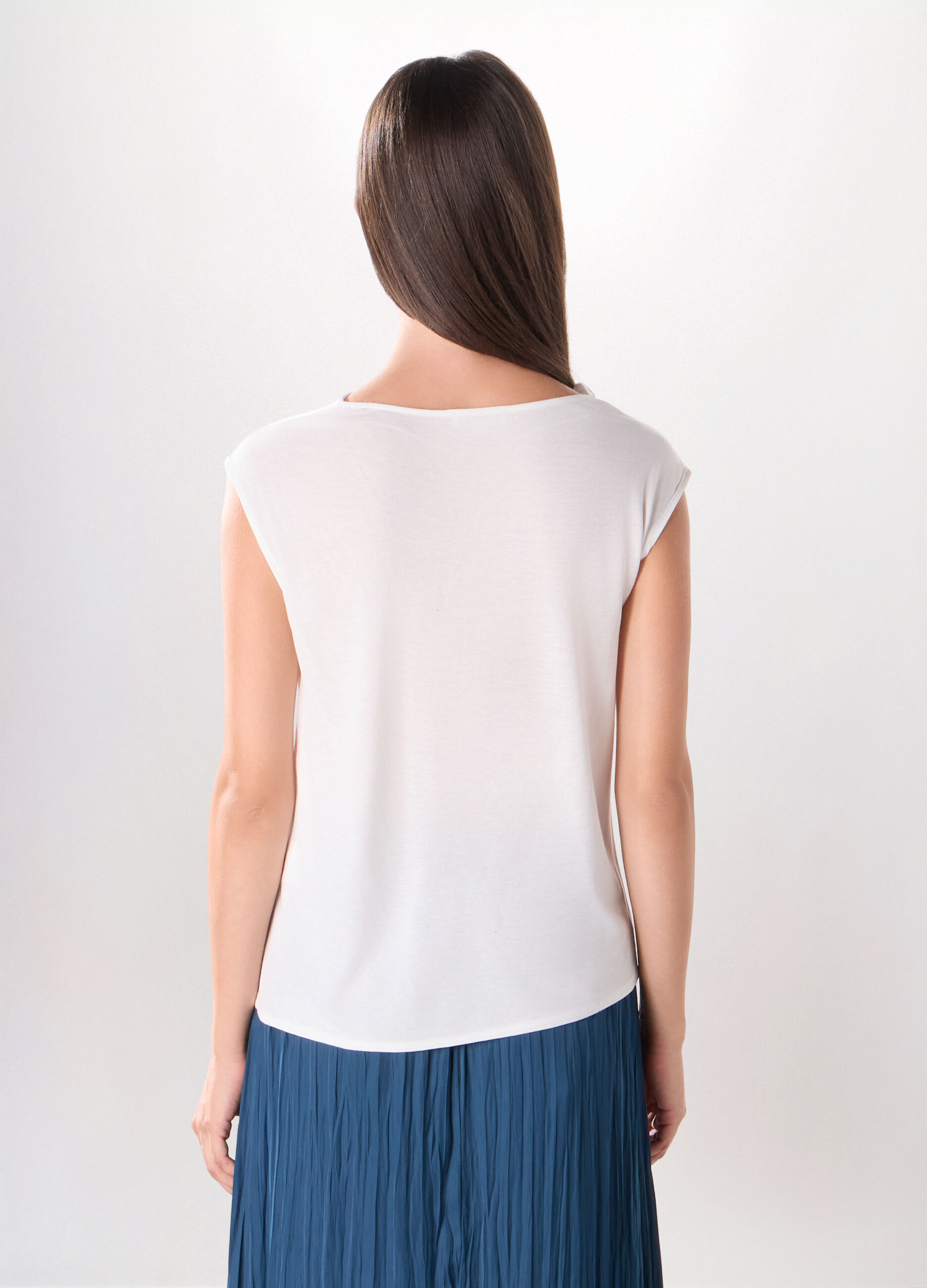 Blusa in raso donna_1