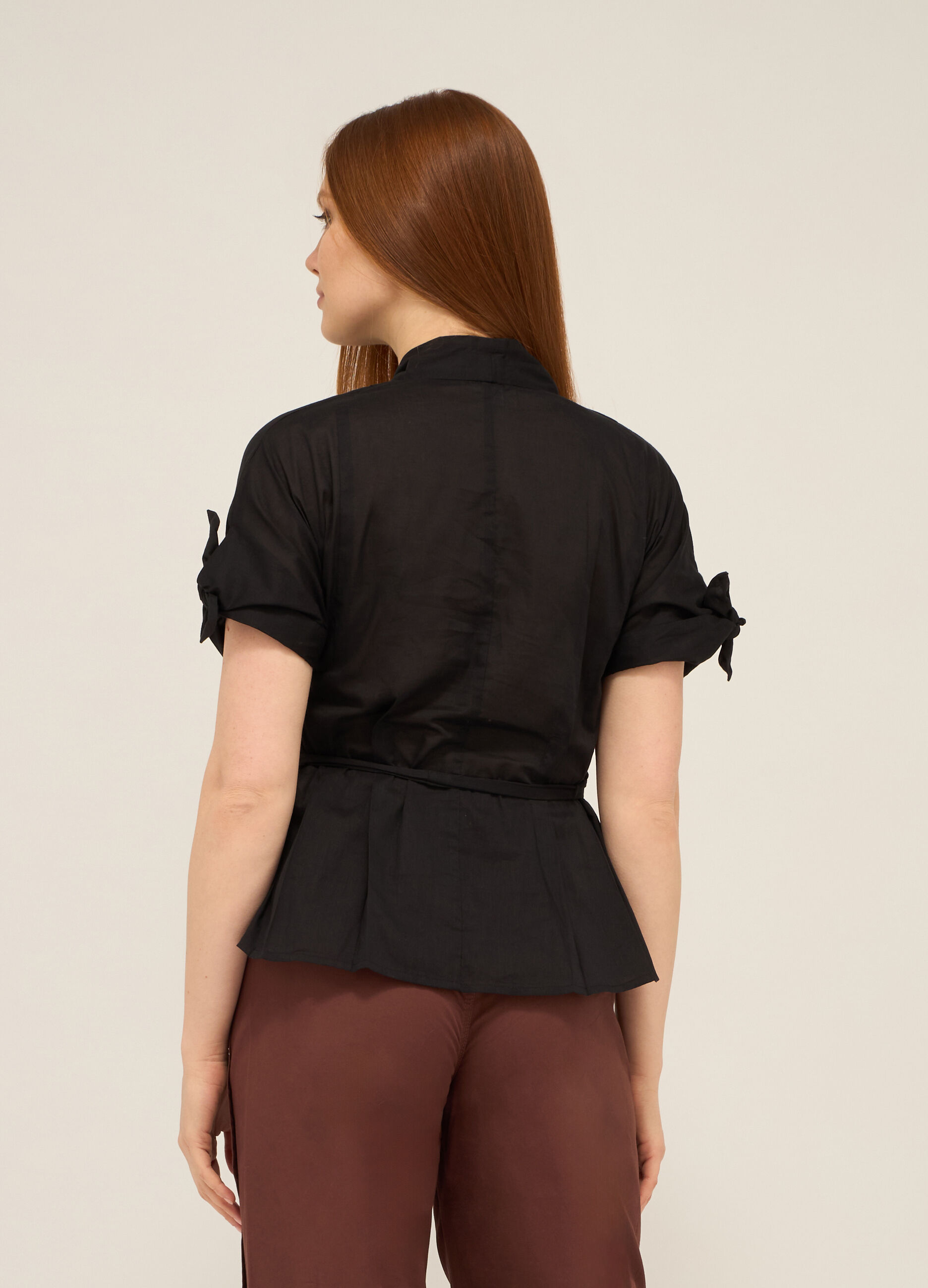 Blusa in puro cotone donna_1