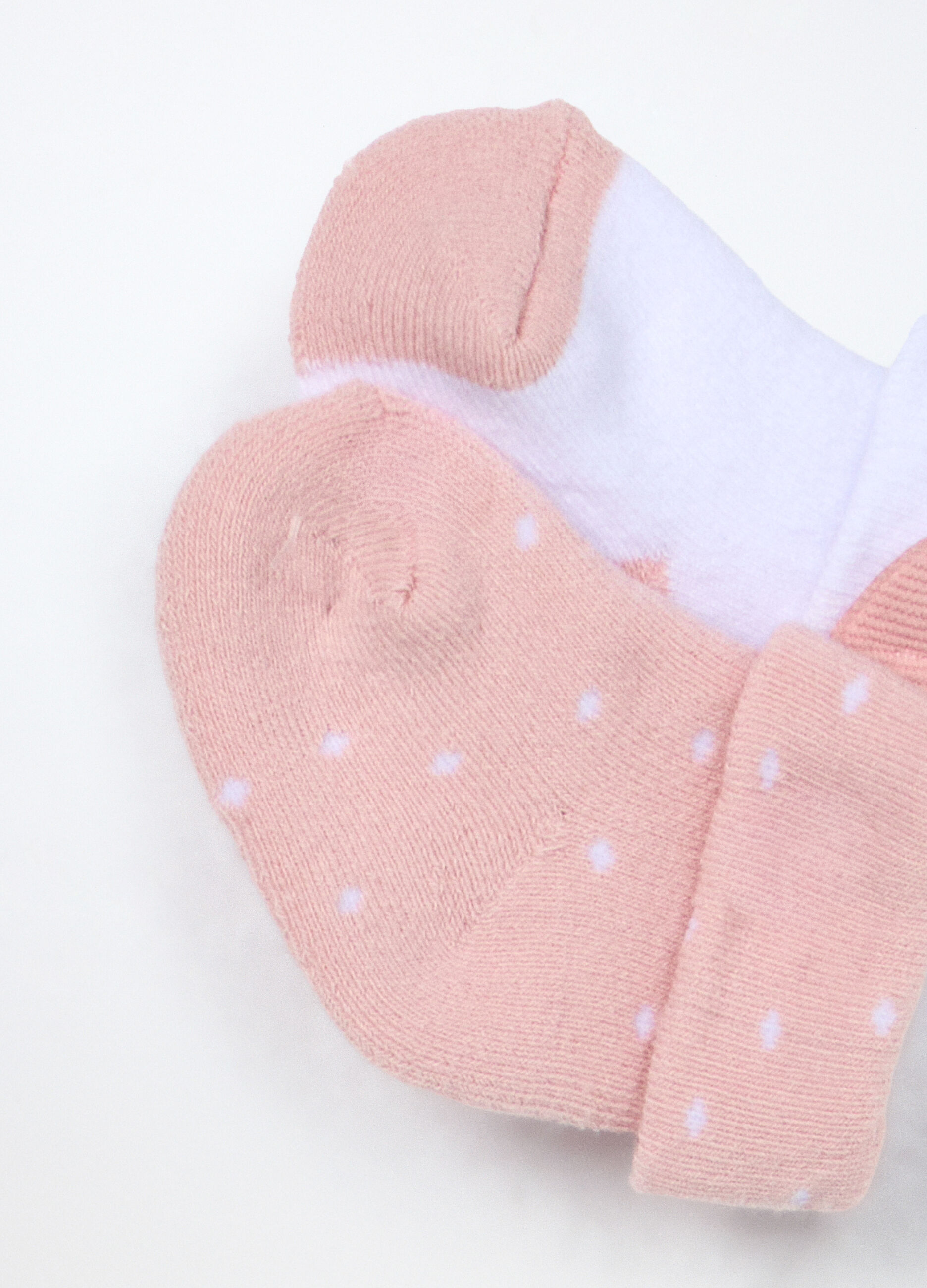 Pack 2 calze corte in misto cotone neonata_2