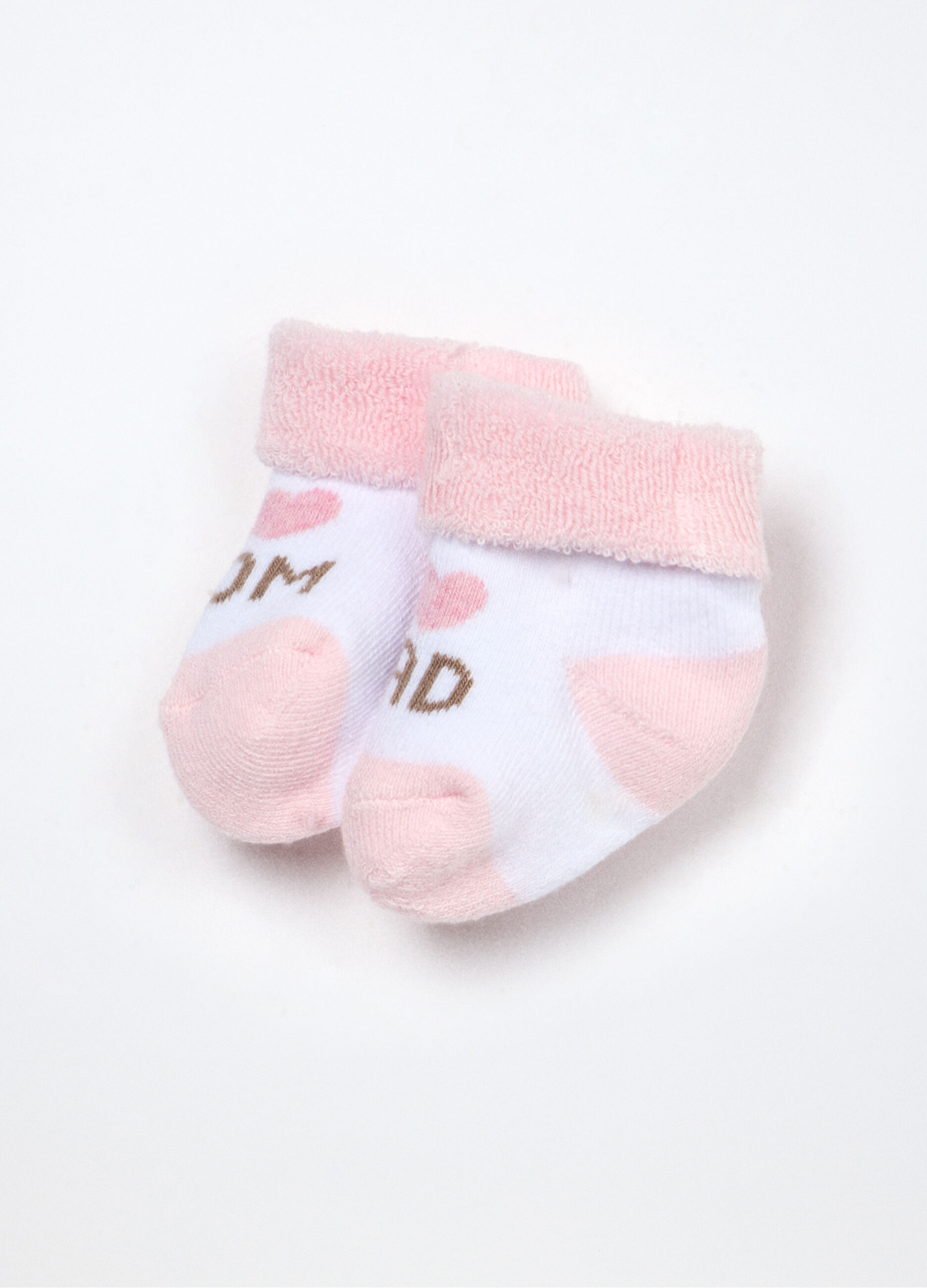 Calzini in spugna misto cotone neonata_0