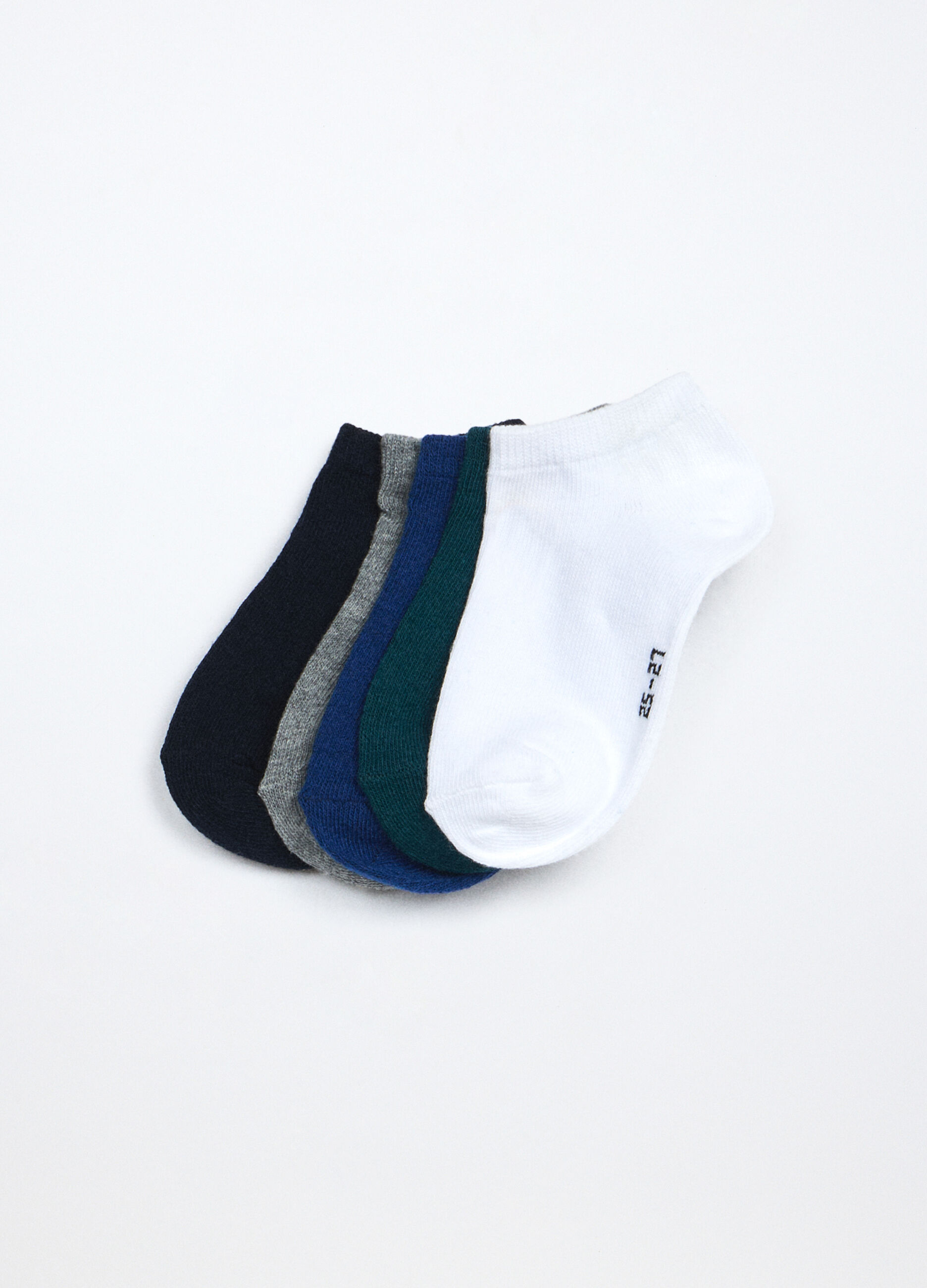 Pack 5 calzini corti misto cotone bambino_0