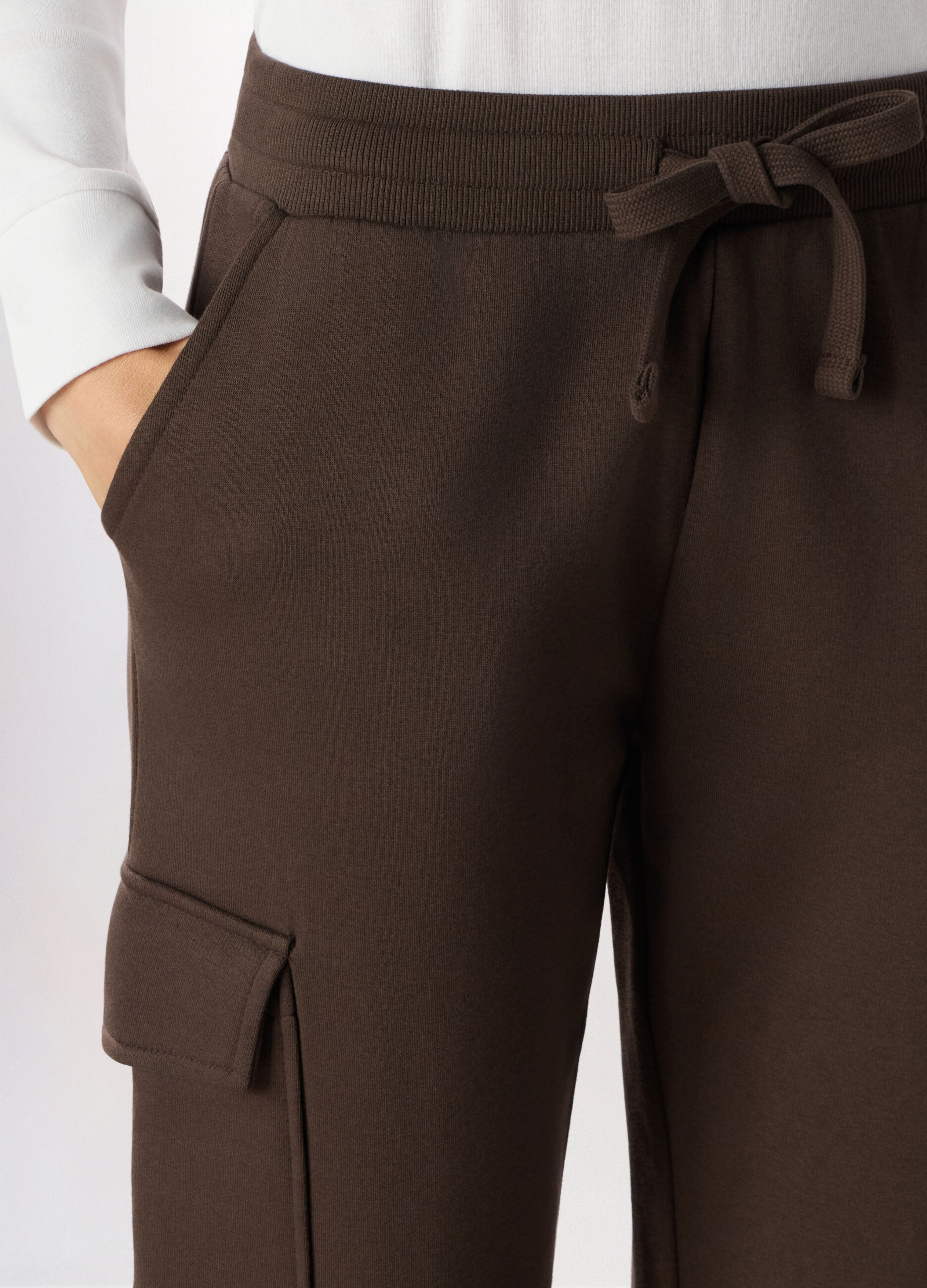 Jogger cargo in misto cotone donna Holistic fitness _2