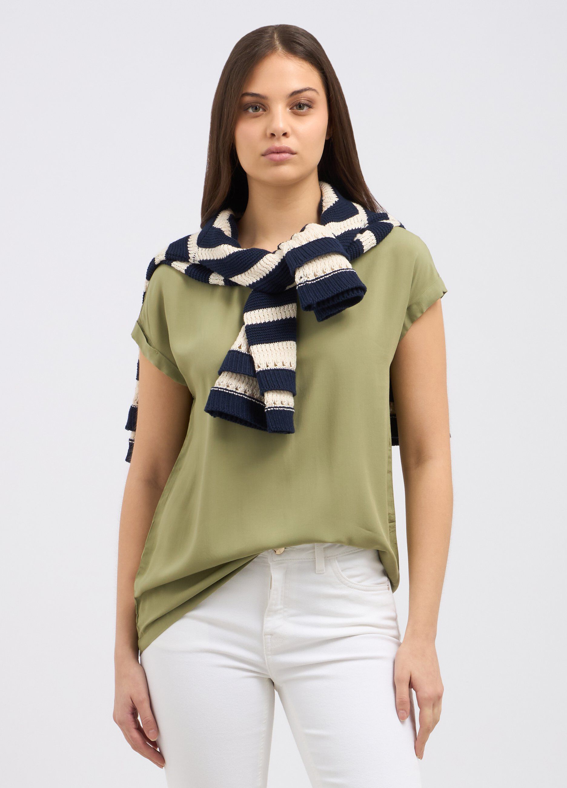 Blusa in pura viscosa donna_0