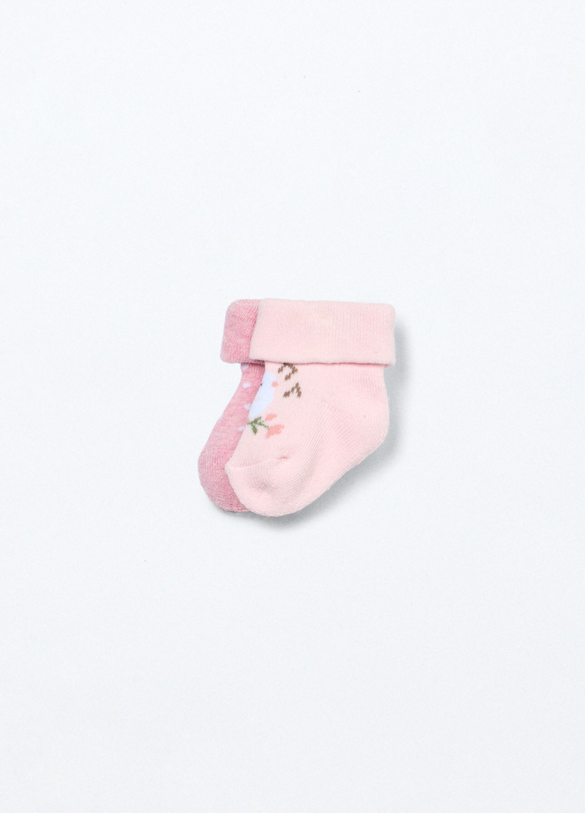 Pack 2 calze in spugna misto cotone_0